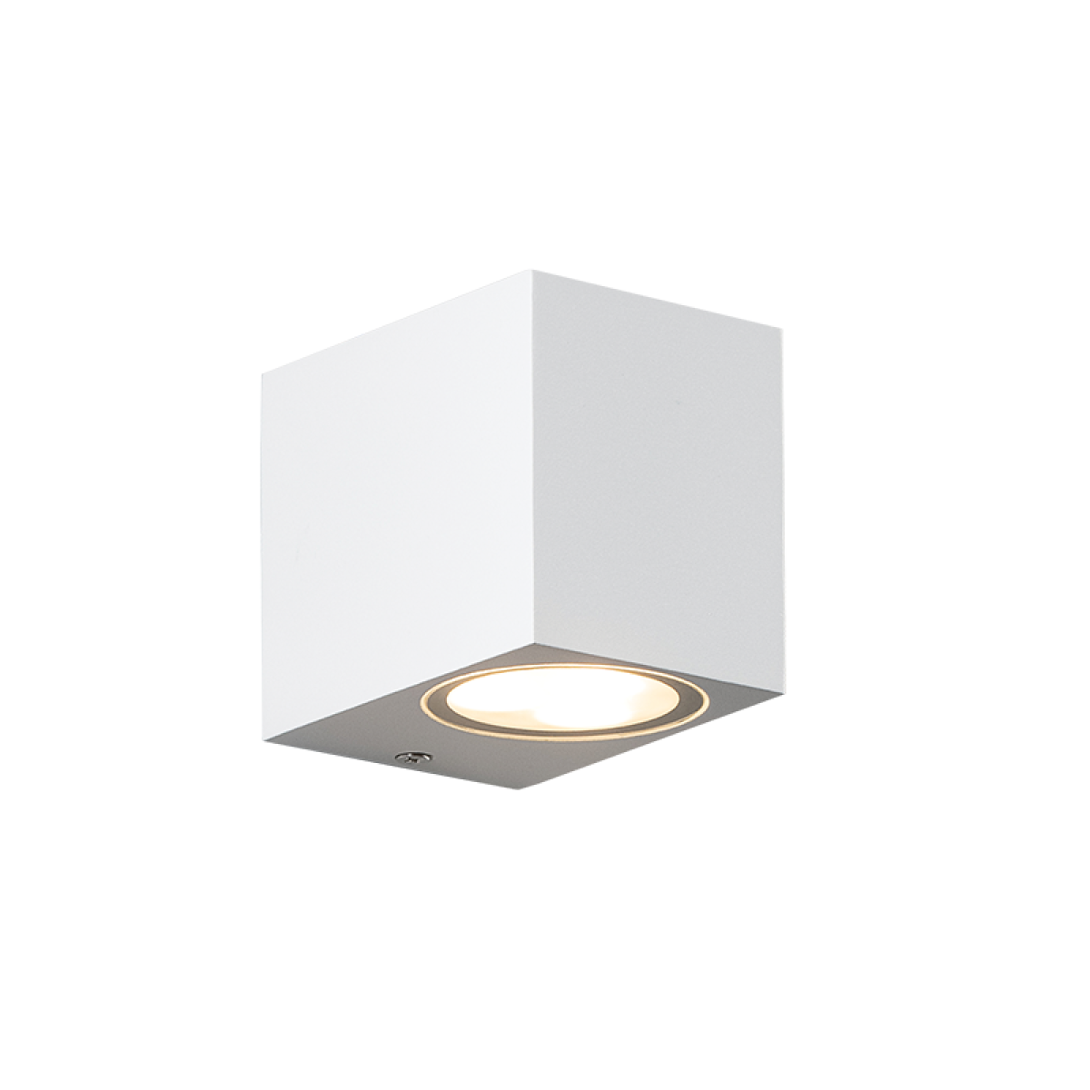 ACA GU10 WALL LUMINAIRE 230V AC MATT WHITE IP65 MAX.35W
