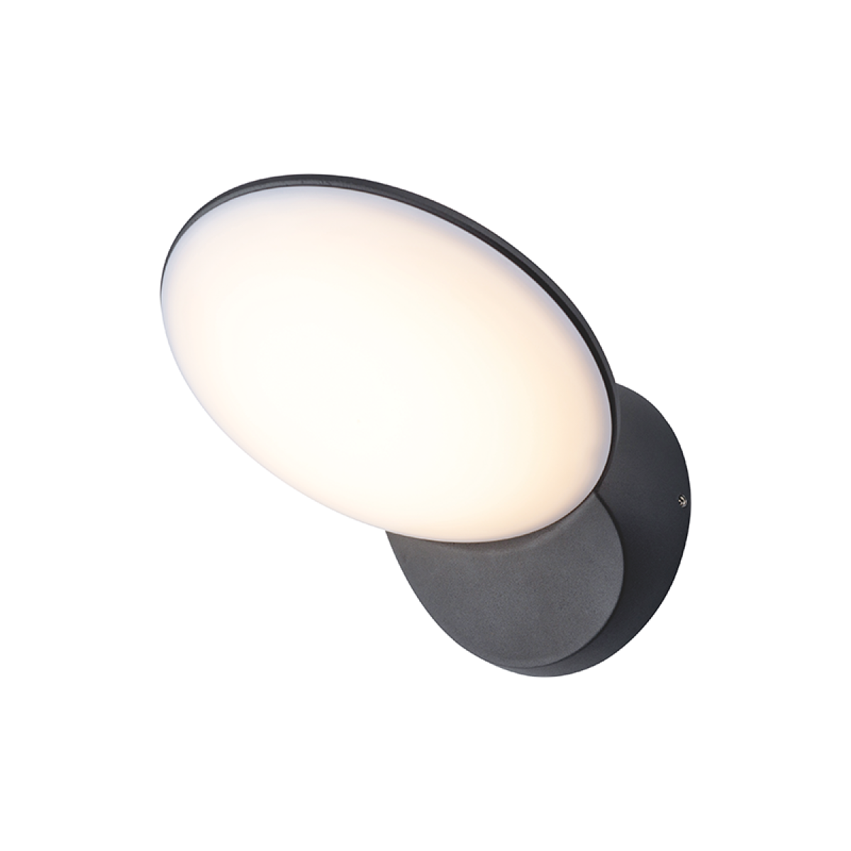 ACA LED SMD WALL LUMINAIRE 14W 630LM 110° 230V AC 3.000K DARK GREY CRI80 IP54 30.000HRS
