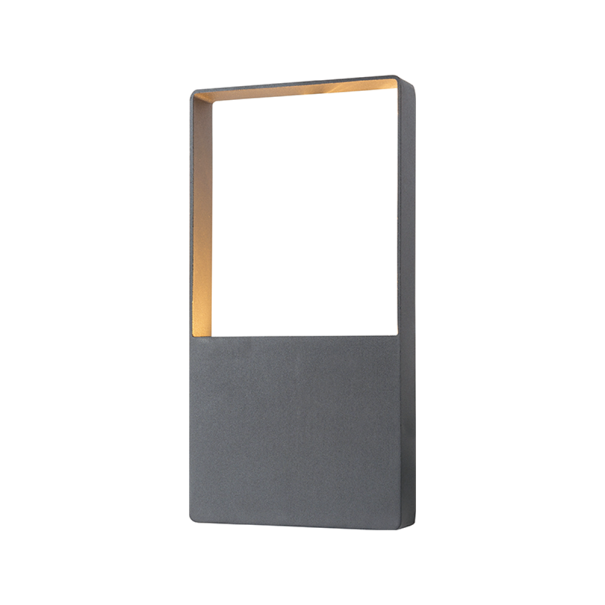 ACA LED SMD WALL LUMINAIRE 4W 240LM 120° 230V AC 3.000K DARK GREY CRI80 IP54 30.000HRS