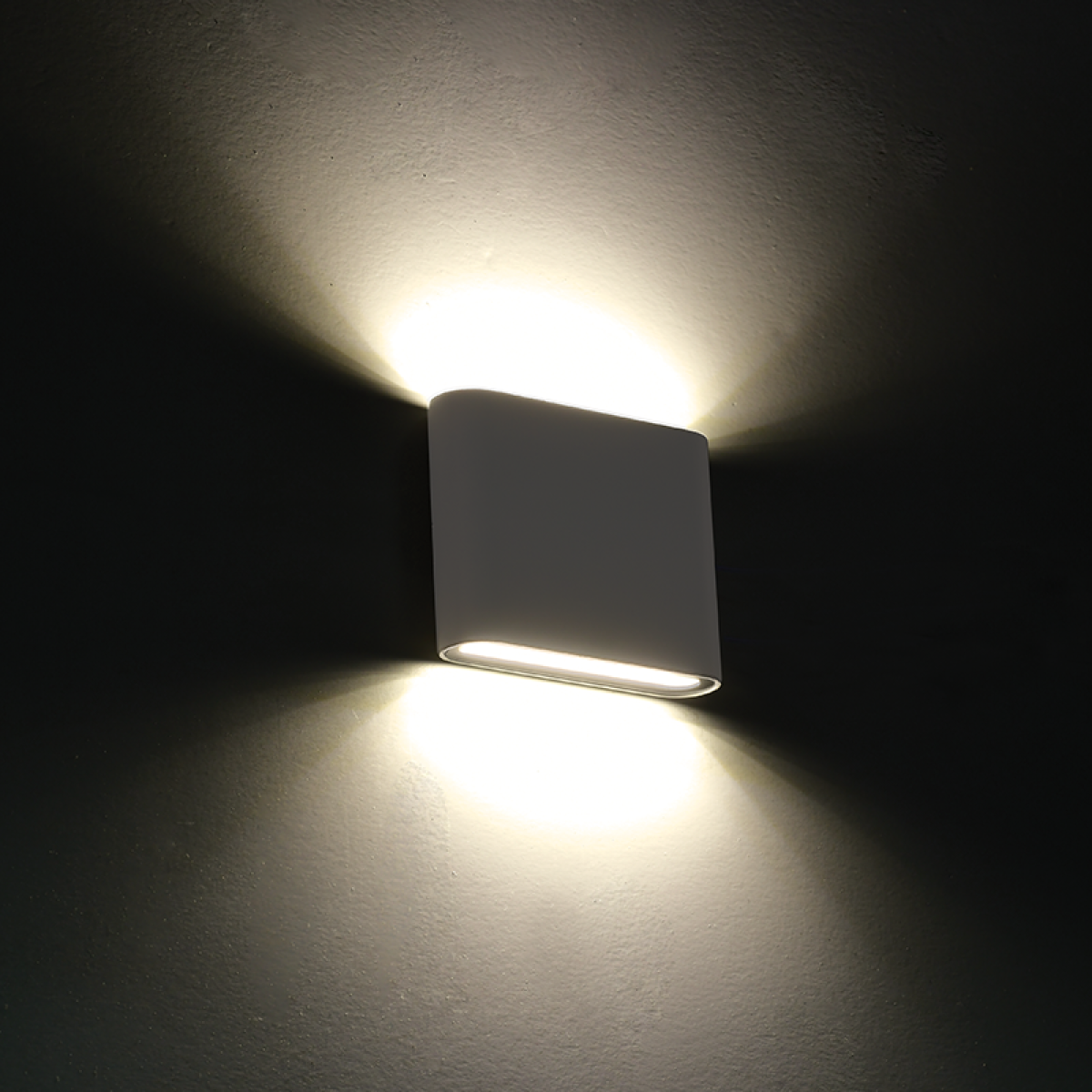 ACA LED SMD WALL LUMINAIRE 7W 310LM 60° 230V AC 3.000K MATT WHITE CRI80 IP54 30.000HRS - Image 2