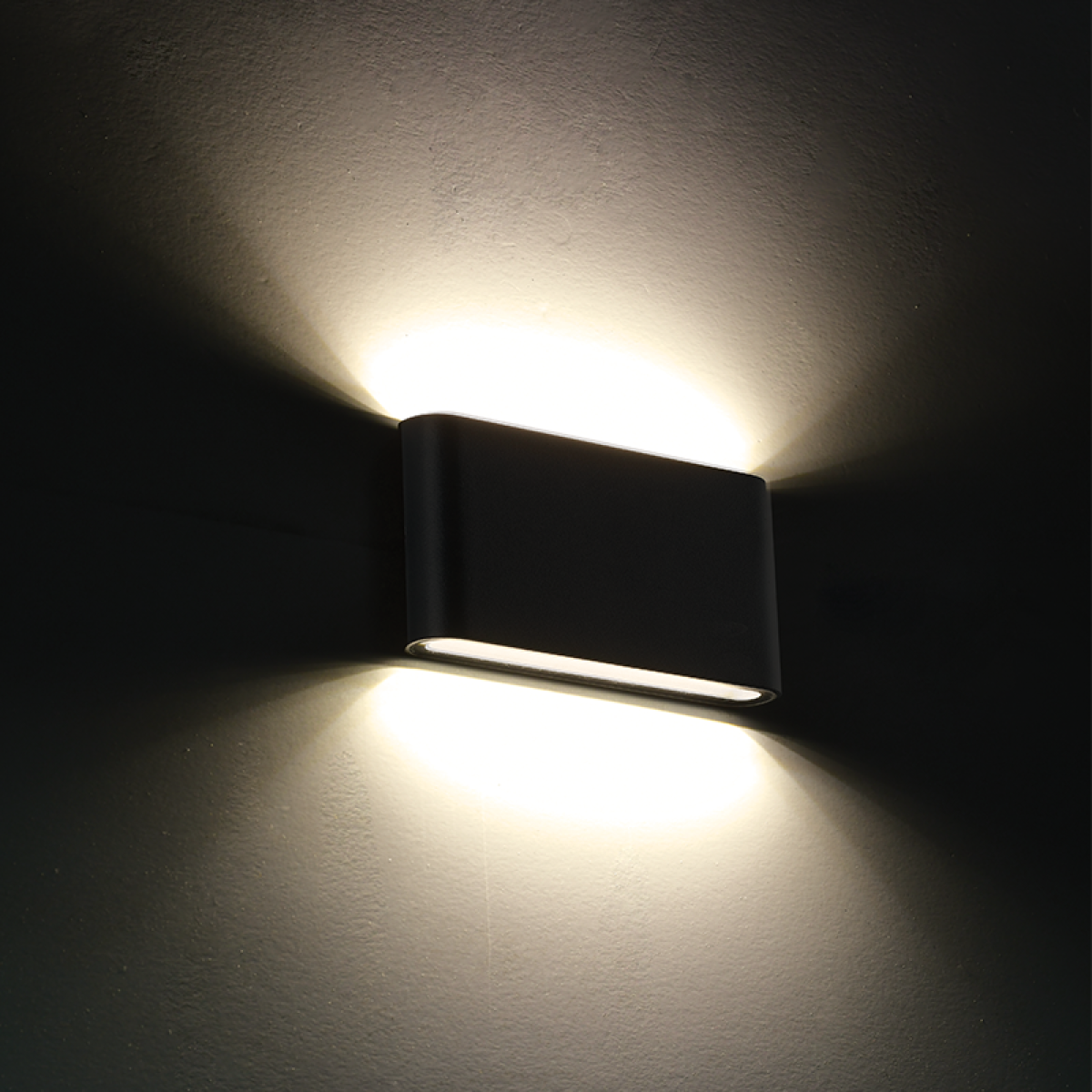 ACA LED SMD WALL LUMINAIRE 11W 570LM 60° 230V AC 3.000K DARK GREY CRI80 IP54 30.000HRS - Image 2