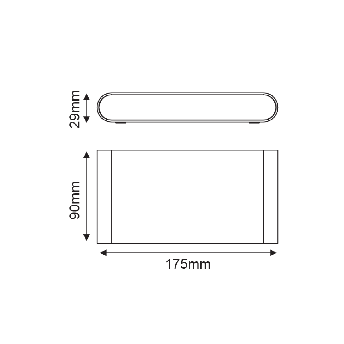 ACA LED SMD WALL LUMINAIRE 11W 570LM 60° 230V AC 3.000K MATT WHITE CRI80 IP54 30.000HRS - Image 2