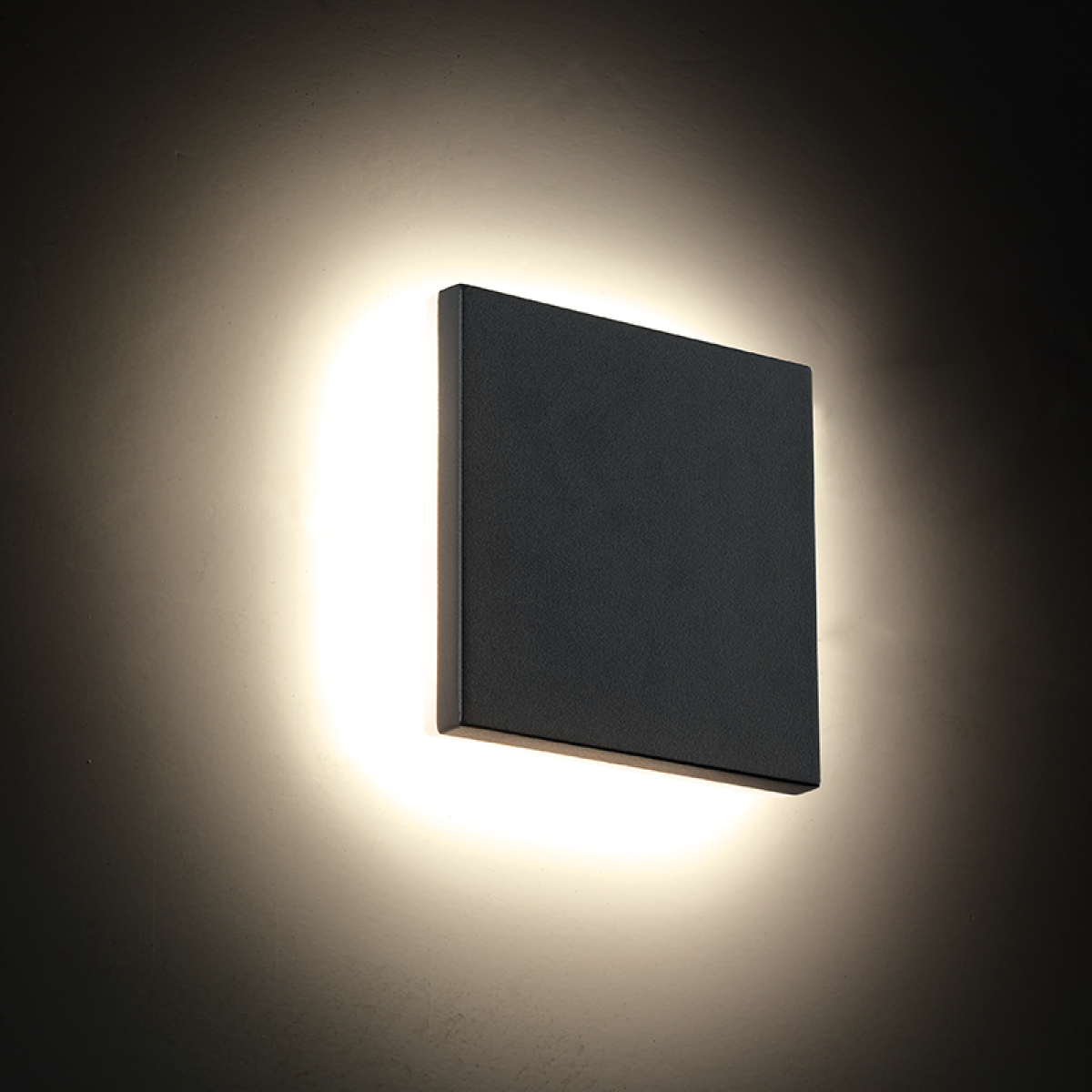 ACA LED SMD WALL LUMINAIRE 8W 450LM 110° 230V AC 3.000K DARK GREY CRI80 IP54 30.000HRS - Image 2