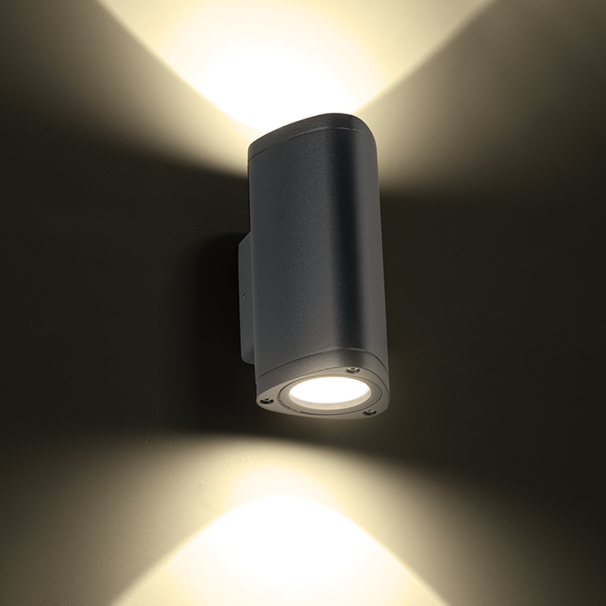 ACA LED HP WALL LUMINAIRE 6W 300LM 50° 230V AC 3.000K DARK GREY CRI80 IP54 30.000HRS - Image 2