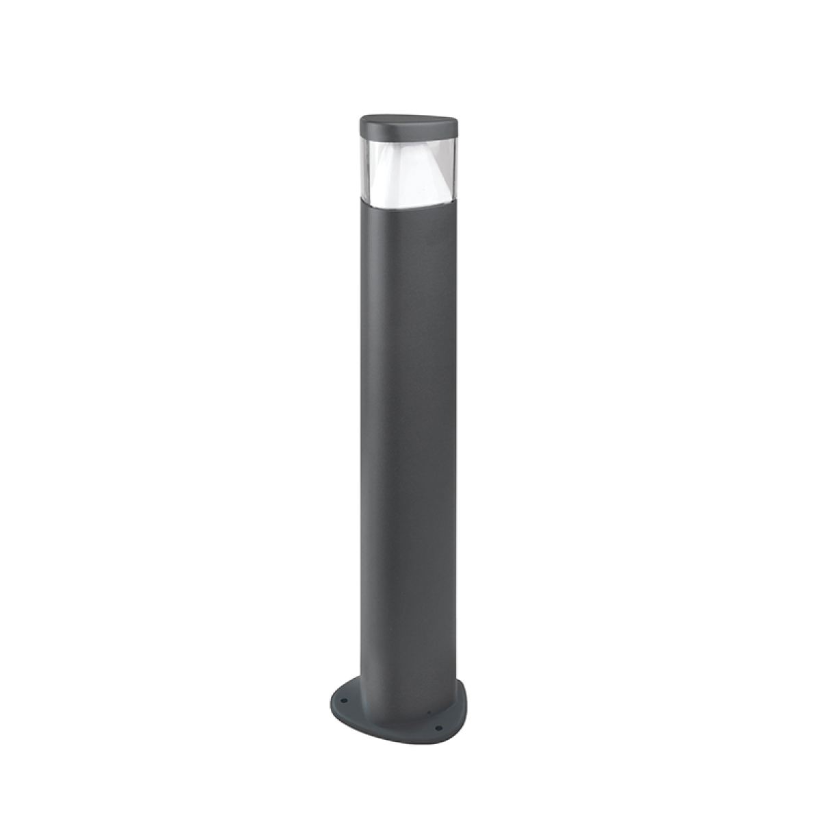 ACA LED SMD POST LUMINAIRE 7W 410LM 340° 230V AC 3.000K DARK GREY CRI80 IP54 30.000HRS