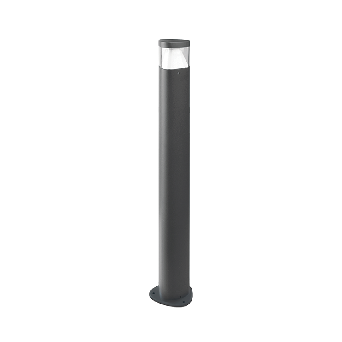 ACA LED SMD POST LUMINAIRE 7W 410LM 340° 230V AC 3.000K DARK GREY CRI80 IP54 30.000HRS