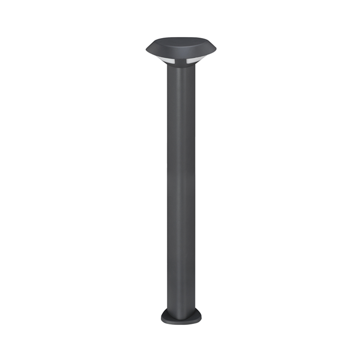ACA LED SMD POST LUMINAIRE 7W 520LM 330° 230V AC 3.000K DARK GREY CRI80 IP54 30.000HRS