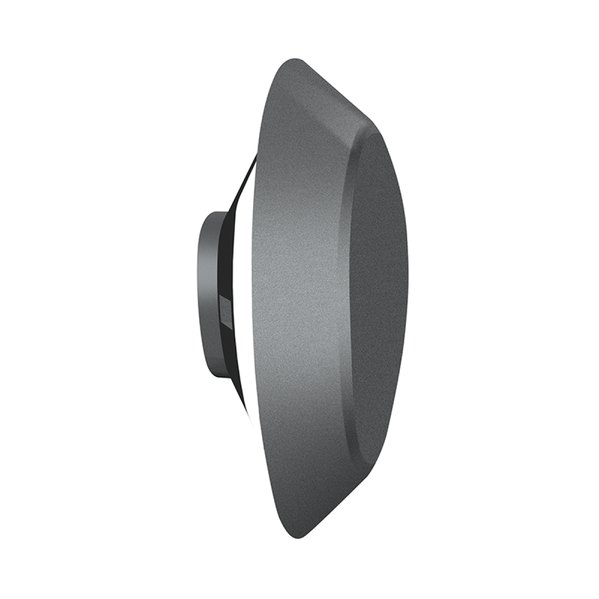 ACA LED SMD WALL LUMINAIRE 7W 520LM 330° 230V AC 3.000K DARK GREY CRI80 IP54 30.000HRS