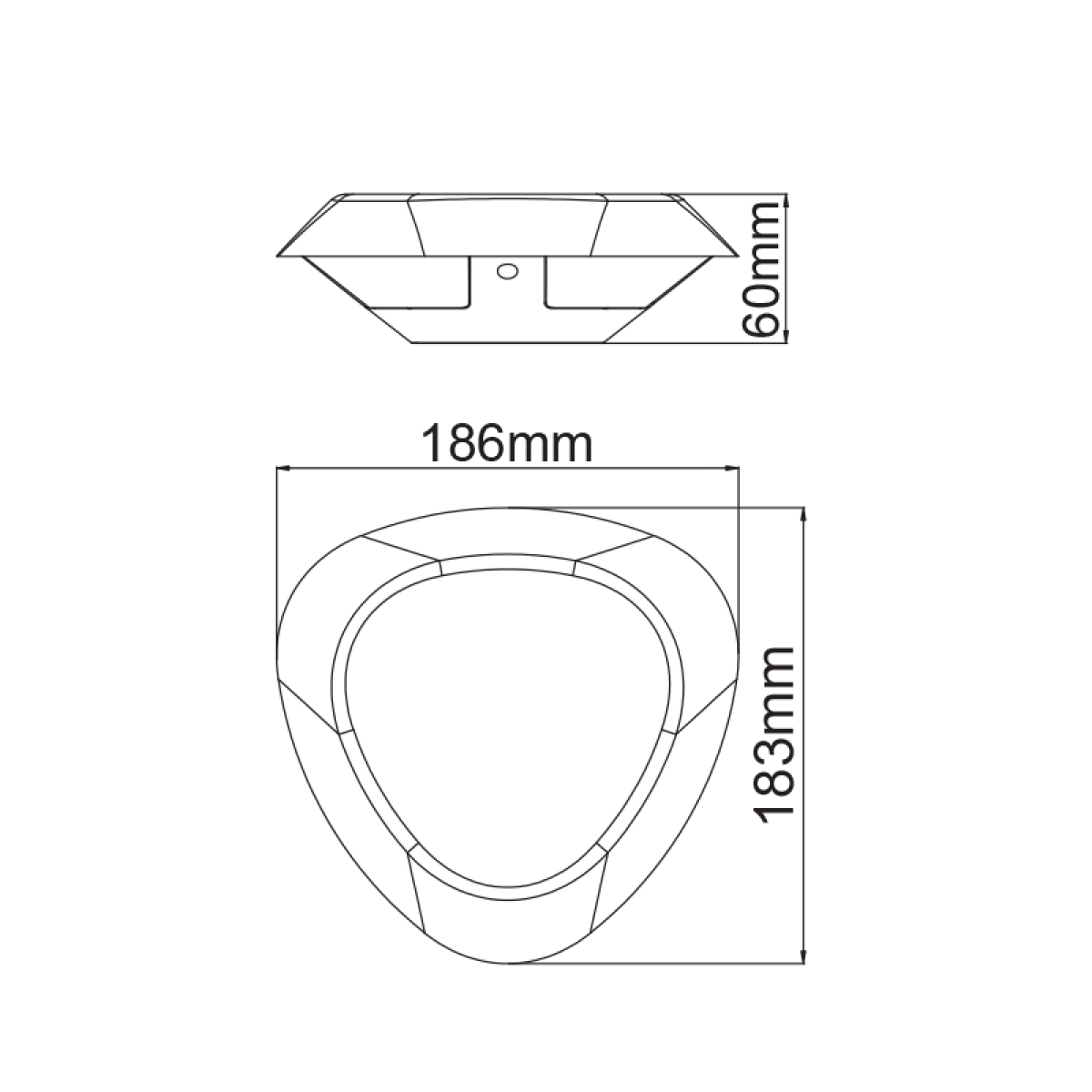 ACA LED SMD WALL LUMINAIRE 7W 520LM 330° 230V AC 3.000K DARK GREY CRI80 IP54 30.000HRS - Image 3