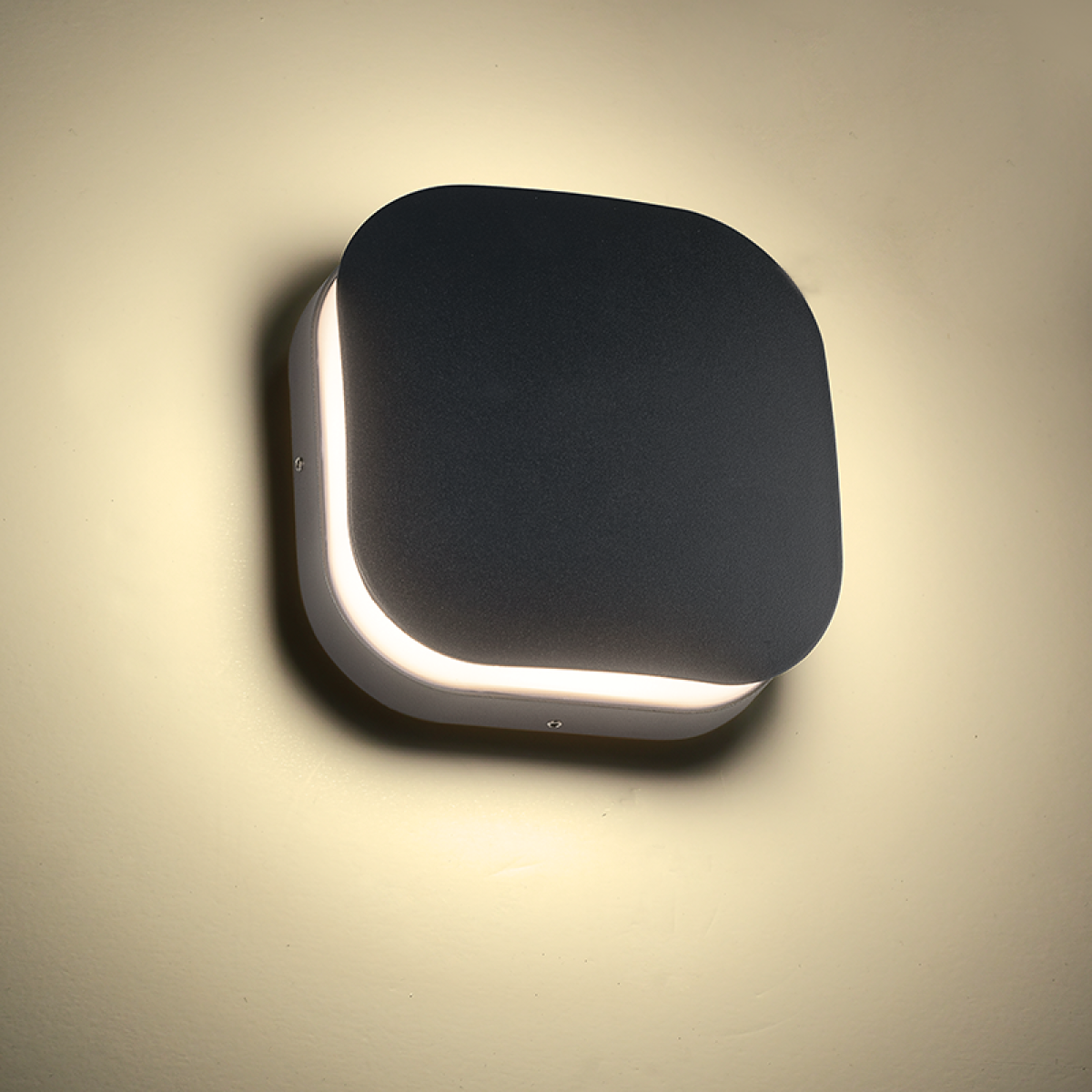 ACA LED SMD WALL LUMINAIRE 10W 170LM 67° 230V AC 3.000K DARK GREY CRI80 IP65 30.000HRS - Image 2