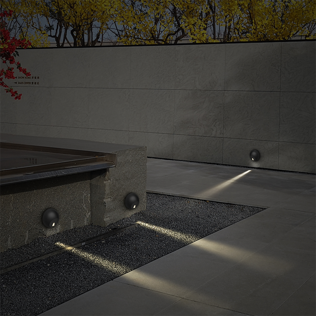ACA LED SMD WALL LUMINAIRE 4W 30LM 18° 230V AC 3.000K DARK GREY CRI80 IP65 30.000HRS - Image 2