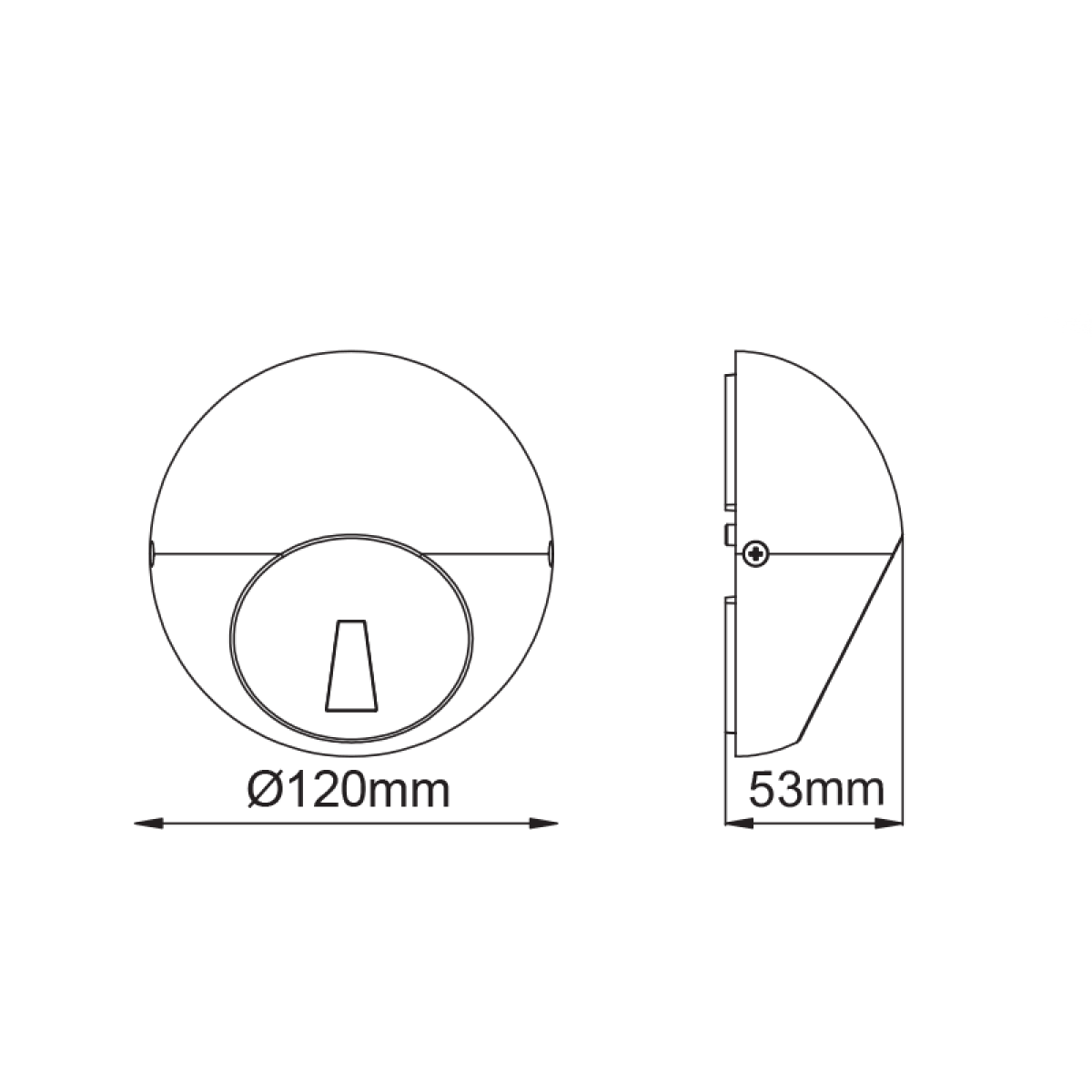 ACA LED SMD WALL LUMINAIRE 4W 30LM 18° 230V AC 3.000K DARK GREY CRI80 IP65 30.000HRS - Image 3