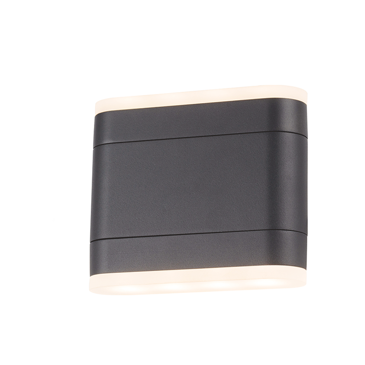 ACA LED SMD WALL LUMINAIRE 9W 480LM 110° 230V AC 3.000K DARK GREY CRI80 IP54 30.000HRS