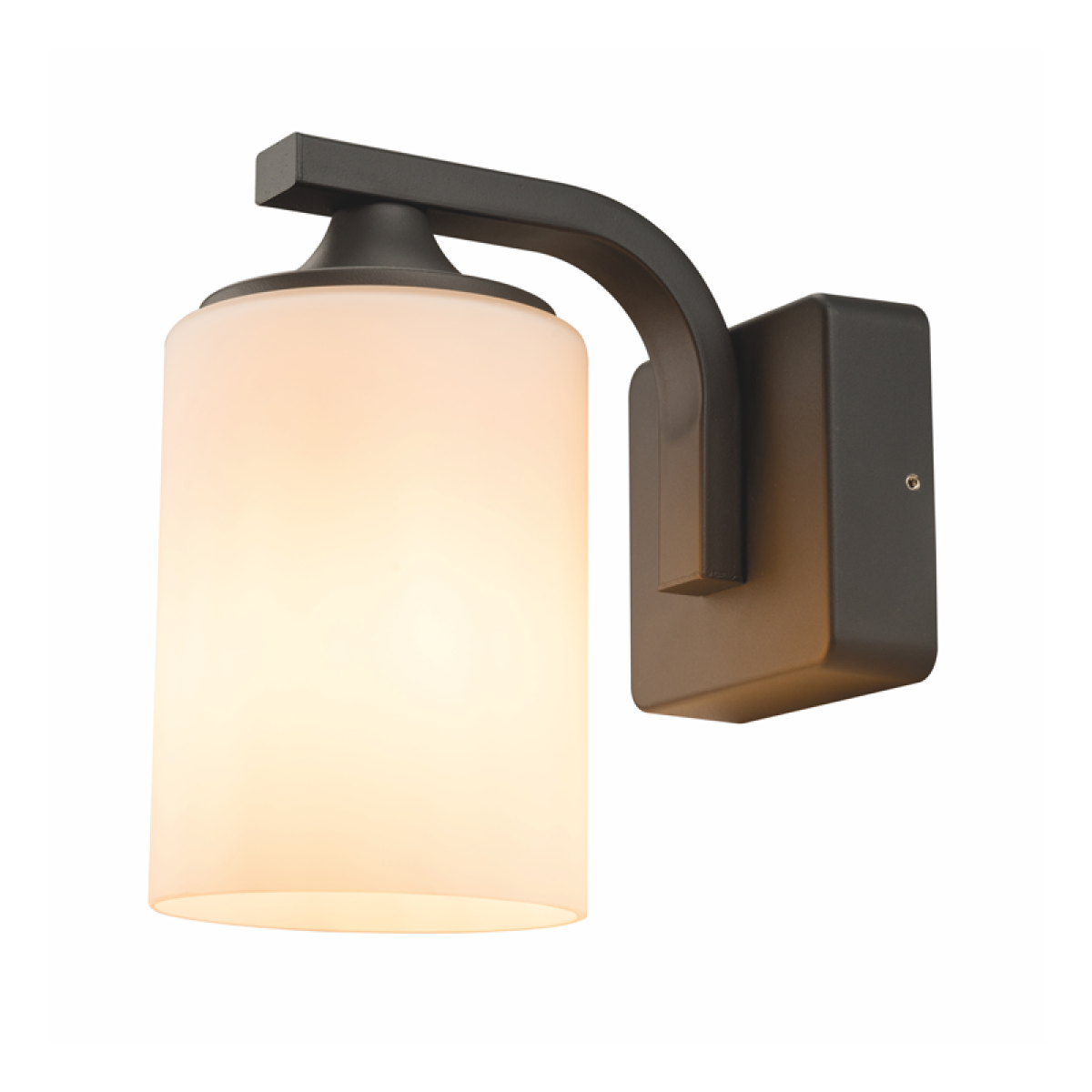 ACA E27 WALL LUMINAIRE 230V AC DARK GREY IP54 MAX.60W