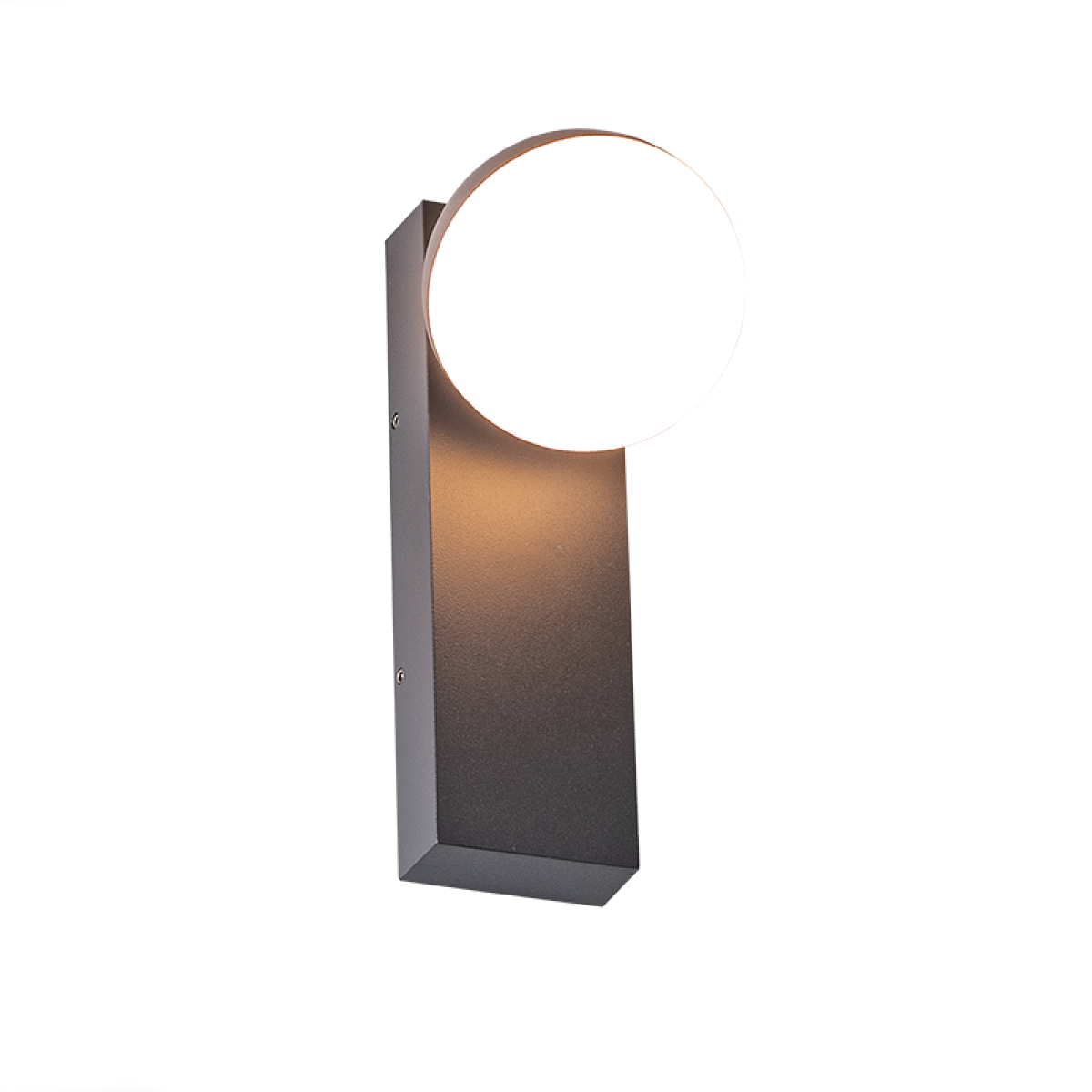 ACA LED SMD WALL LUMINAIRE 10W 580LM 110° 230V AC 3.000K DARK GREY CRI80 IP54 30.000HRS