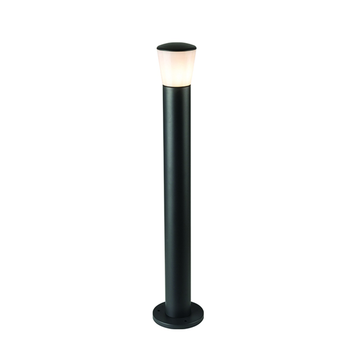 ACA E27 POST LUMINAIRE 230V AC DARK GREY IP54 MAX.40W