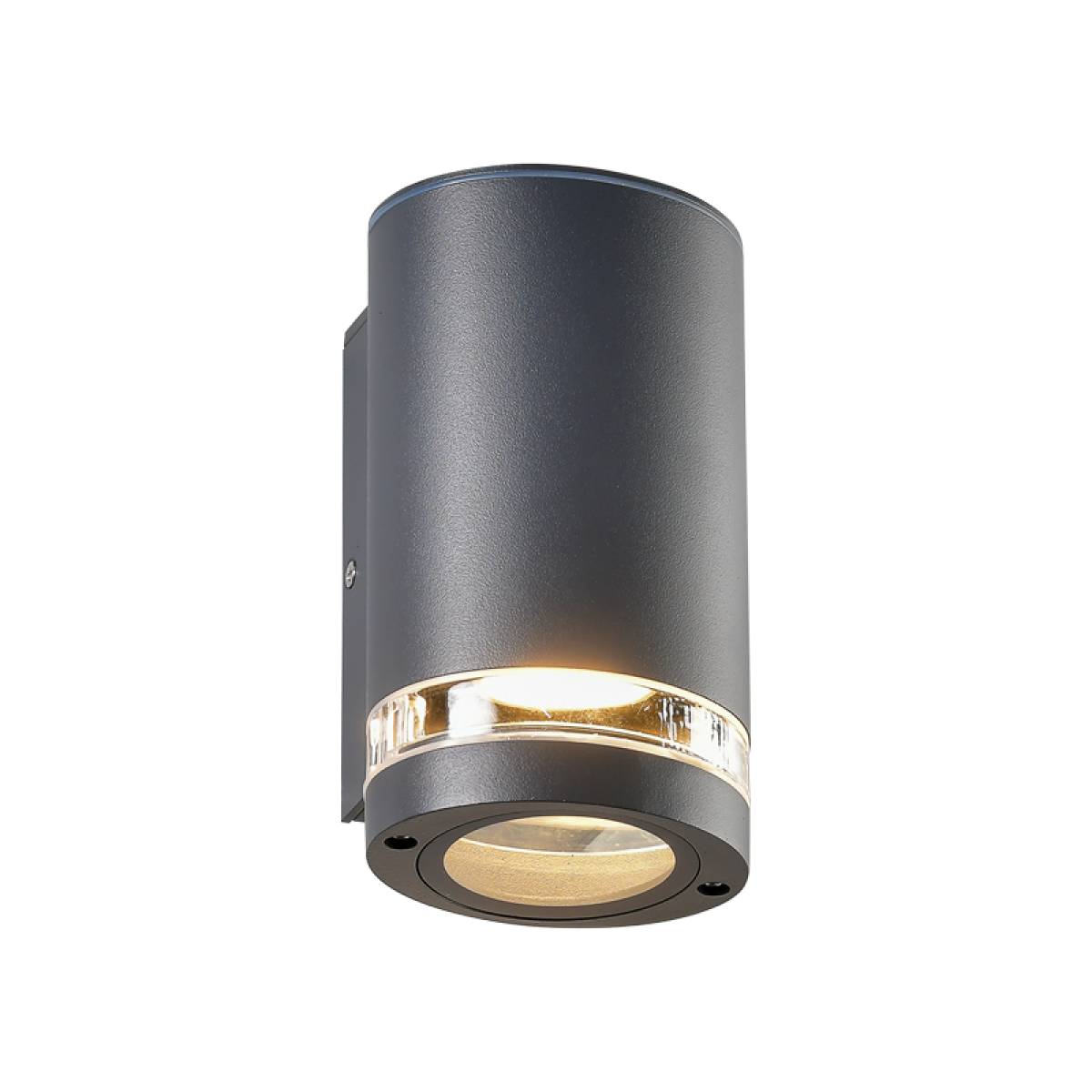 ACA GU10 WALL LUMINAIRE 230V AC DARK GREY IP54 MAX.35W