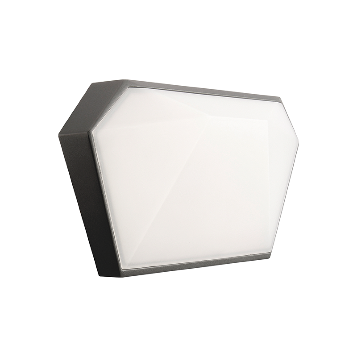 ACA LED SMD WALL LUMINAIRE 10W 400LM 120° 230V AC 3.000K DARK GREY CRI80 IP65 30.000HRS