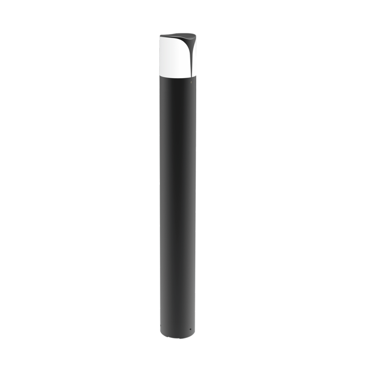ACA E27 POST LUMINAIRE 230V AC DARK GREY IP54 MAX.23W
