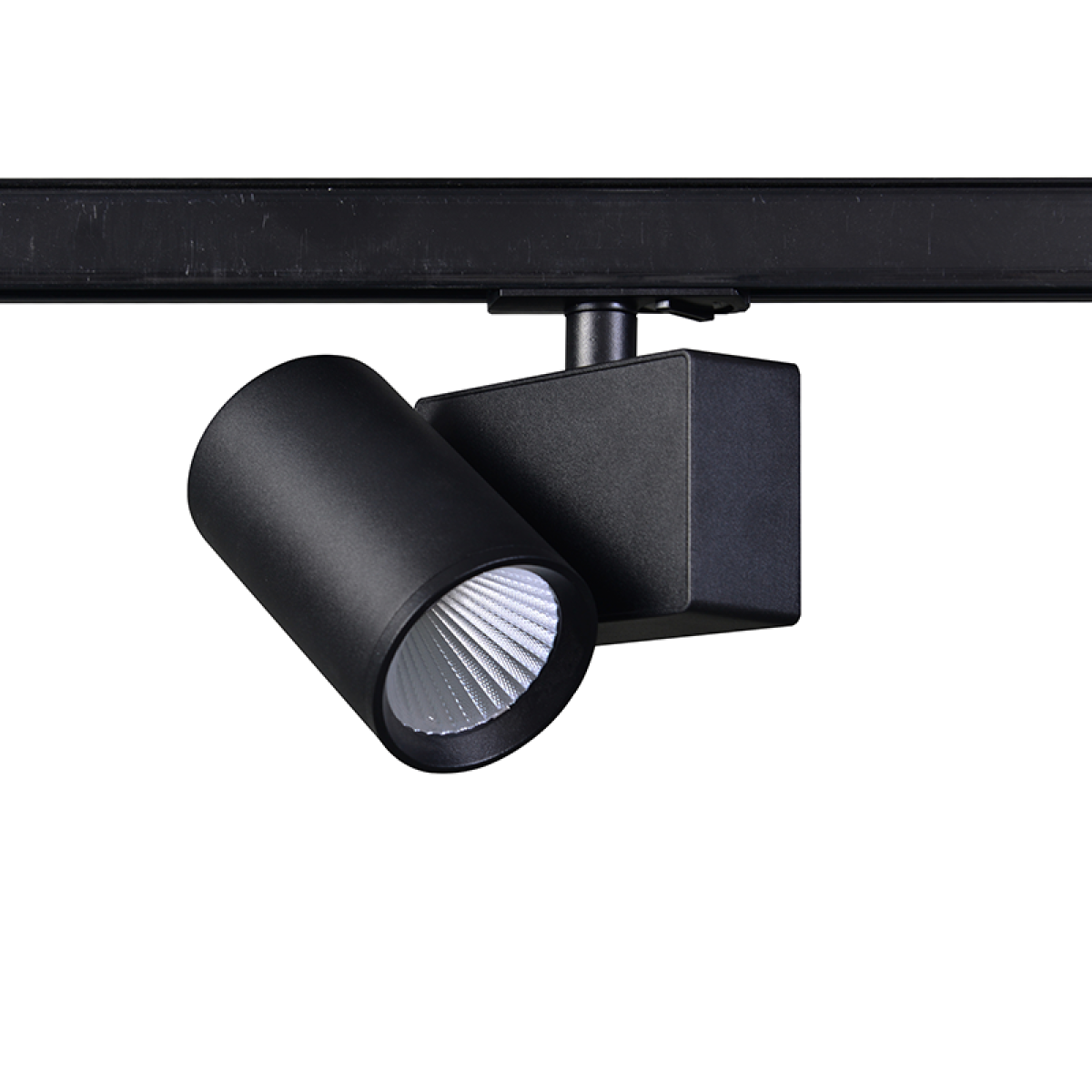 ACA SAND BLACK LED TRACK LUMINAIRE 20W 3000K 1-PHASE 38° 2200LM 230V AC Ra80 5YRS