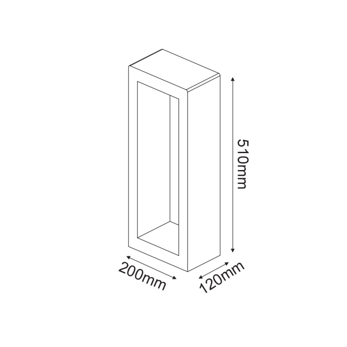 ACA ΦΩΤΙΣΤΙΚΟ ΚΗΠΟΥ LED 5W 130LM 230V AC 3000K RA80 IP65 30.000HRS ΜΑΥΡΟ ΤΣΙΜΕΝΤΟ - Image 3