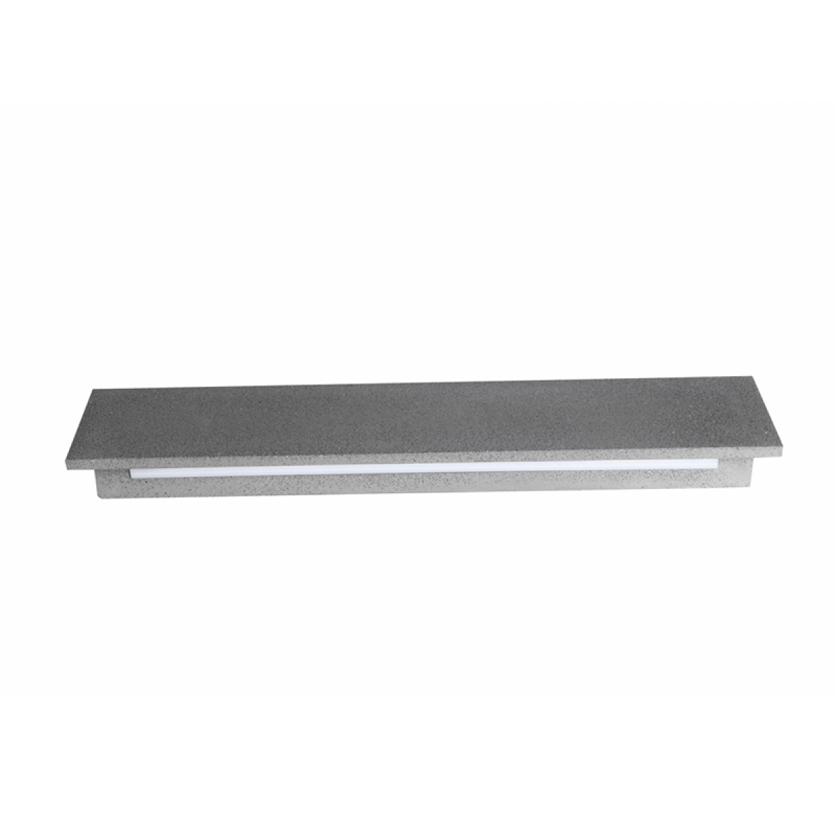 ACA ΕΠΙΤΟΙΧΟ ΓΡΑΜΜΙΚΟ ΦΩΤΙΣΤΙΚΟ LED SMD 12W 660LM 230V AC 3000K RA80 IP65 30.000HRS ΜΑΥΡΟ ΤΣΙΜΕΝΤΟ
