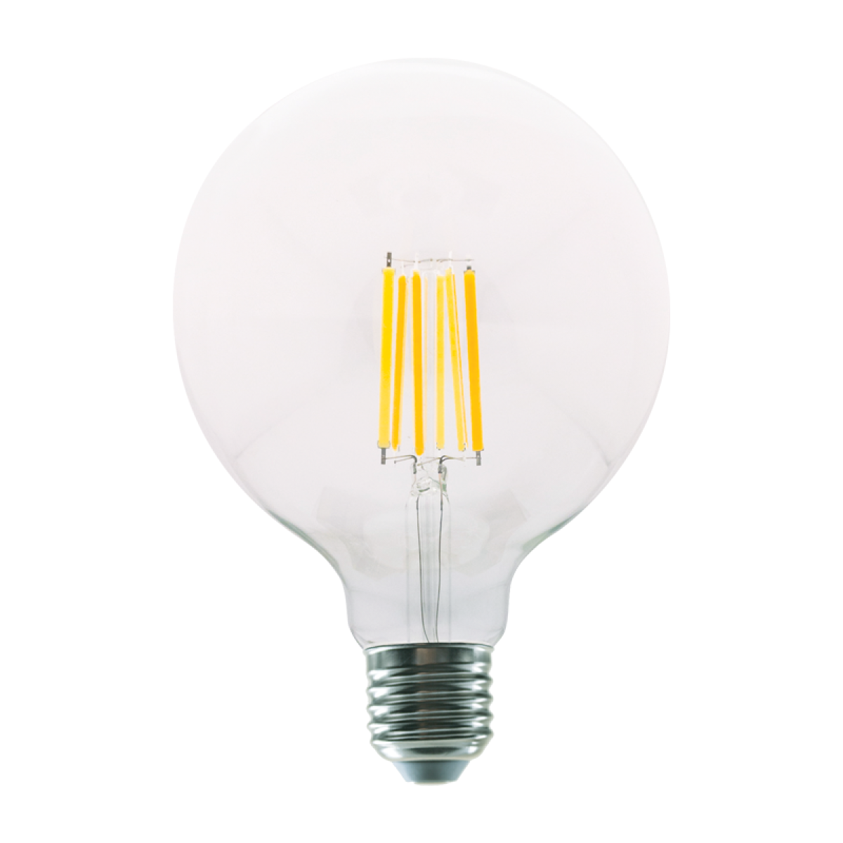 ACA LED FILAMENT E27 G125 12W 2700K 230V AC 1540LM RA80