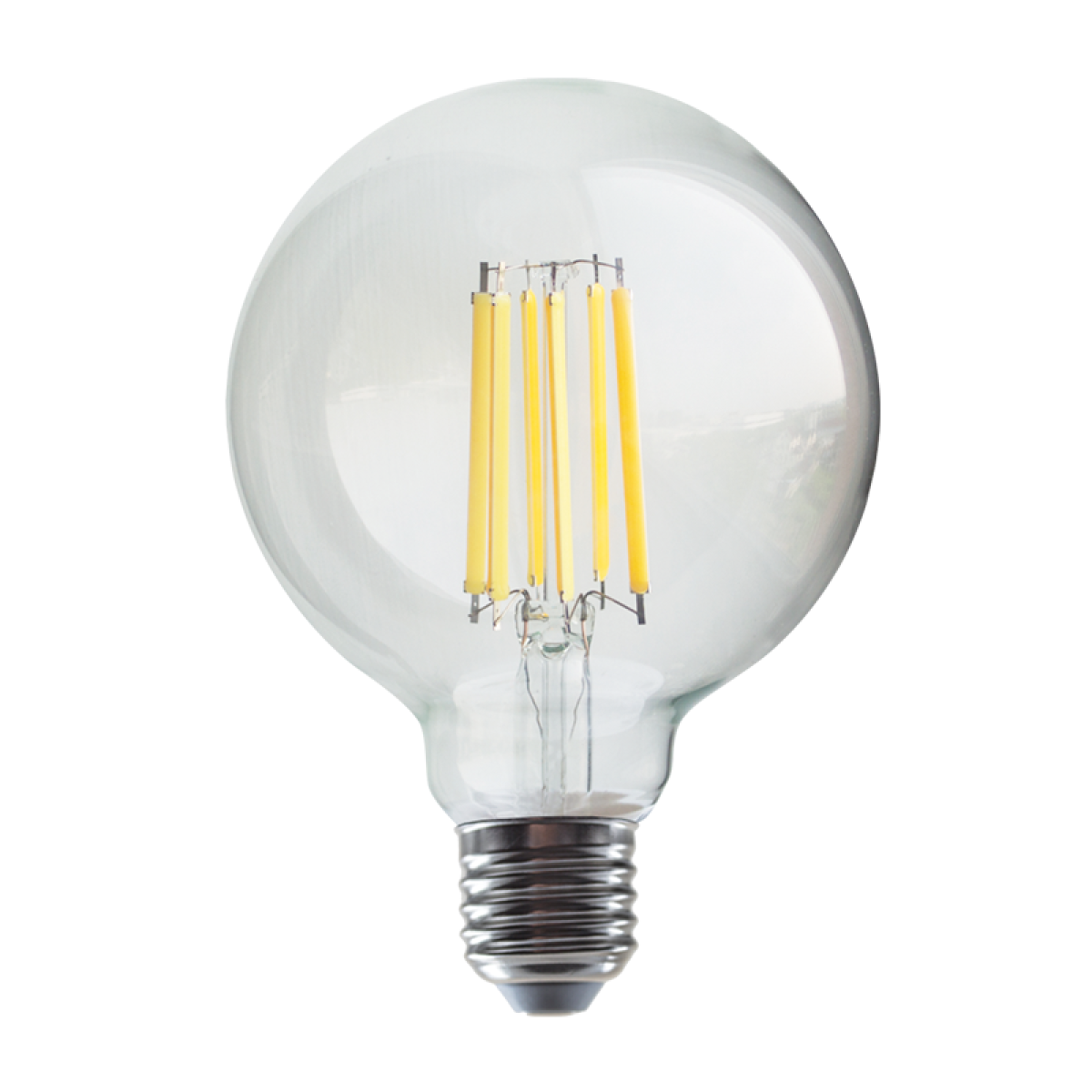 ACA LED FILAMENT E27 G95 12W 2700K 230V AC 1540LM RA80