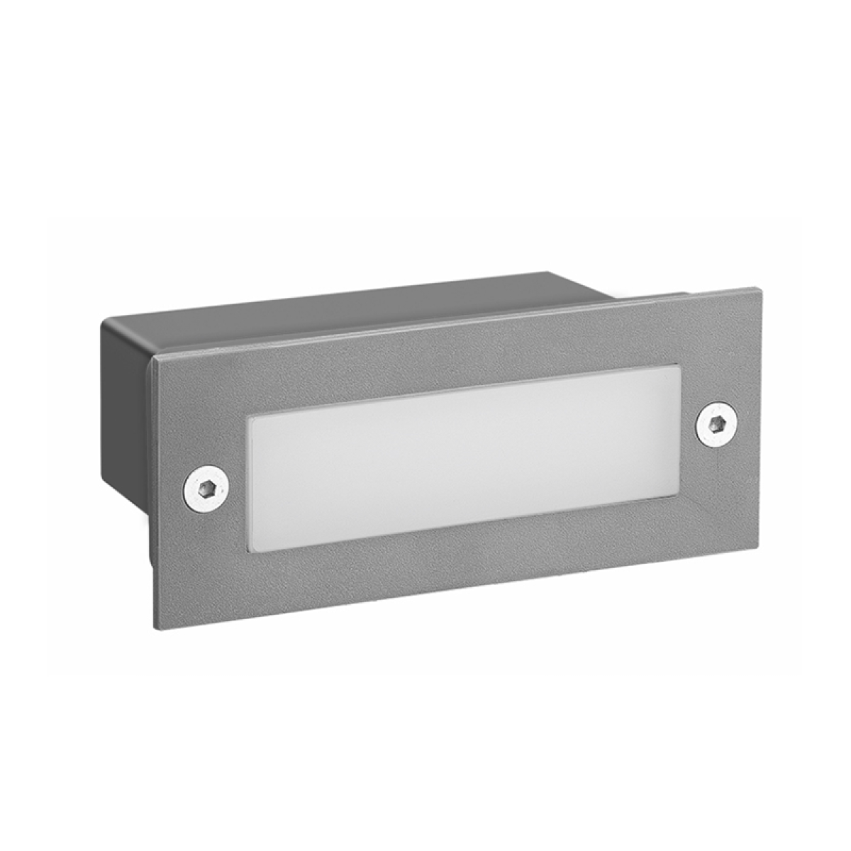 ACA LED STEP LUMINAIRE 110X44 G 2W 3000K 90Lm 230V IP54 RA80