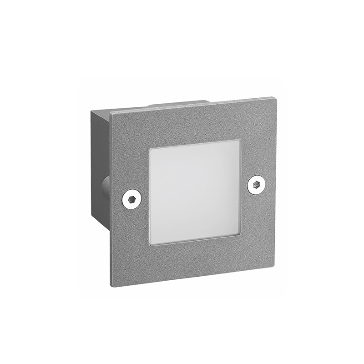 ACA LED STEP LUMINAIRE 70X70 G 2W 3000K 90Lm 230V IP54 RA80