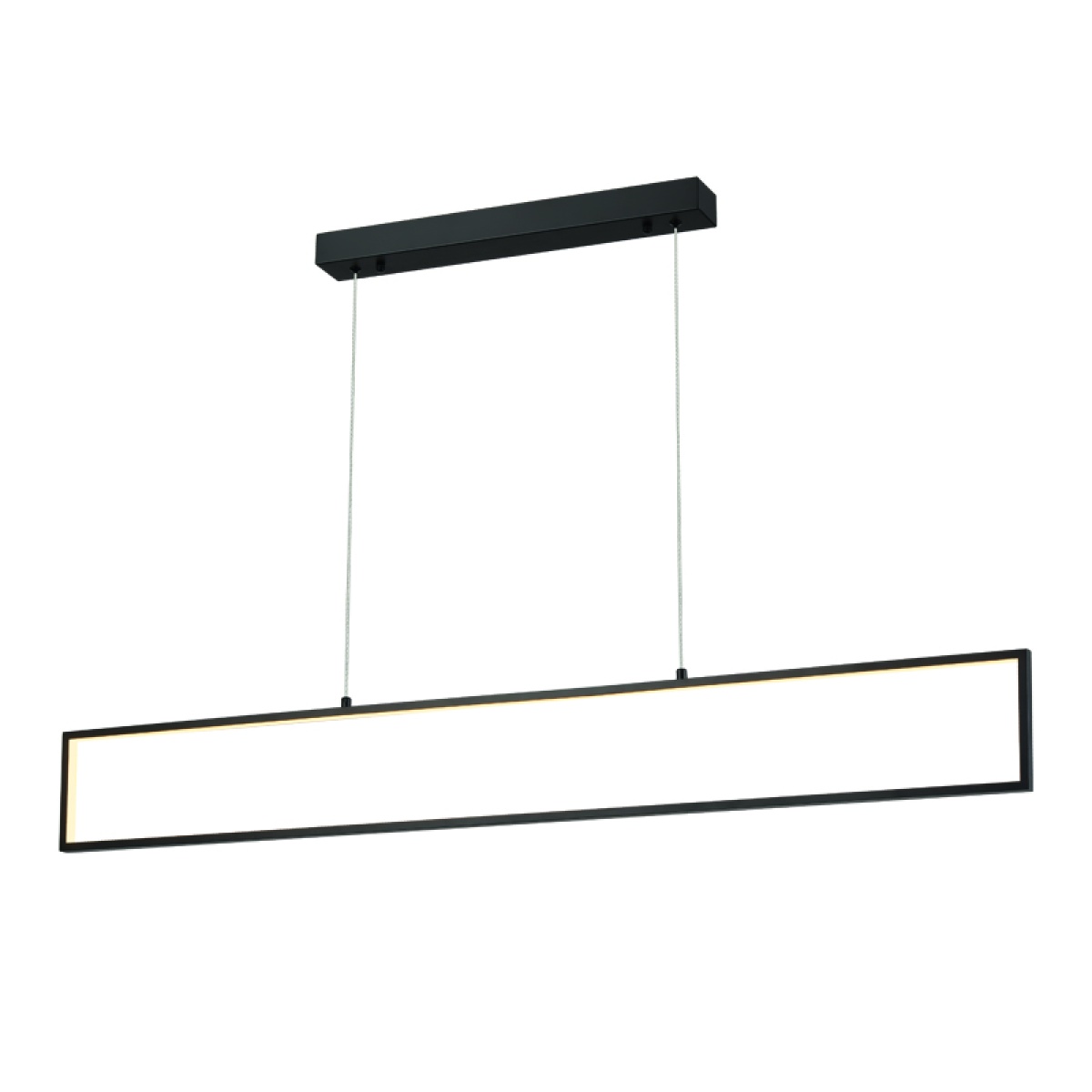ACA ΚΡΕΜΑΣΤΟ Φ/Σ LED 32W 3000K 2600LM AELIA ΜΑΥΡΟ ΜΕΤ/ΚΟ IP20 120X6XH150CM