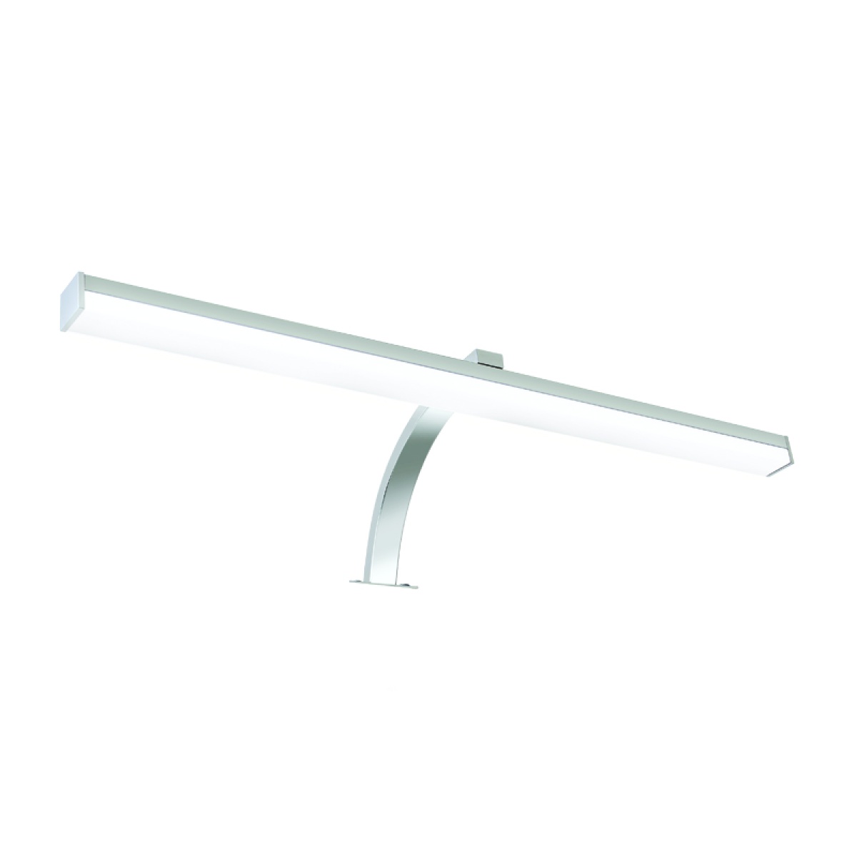 ACA Φ/Σ ΕΠΙΠΛΟΥ LED 8W 3000K 520LM VIDE ΧΡΩΜΙΟ ΜΕΤ/ΚΟ IP44 50X16X9,5CM