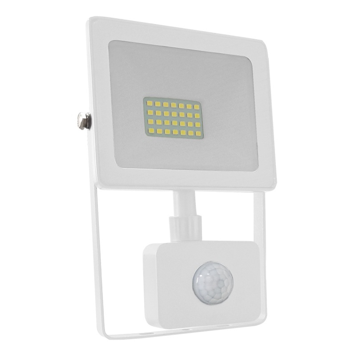 ACA WHITE SENSOR LED SMD FLOOD LUMINAIRE IP66 20W 3000K 1600Lm 230V RA80