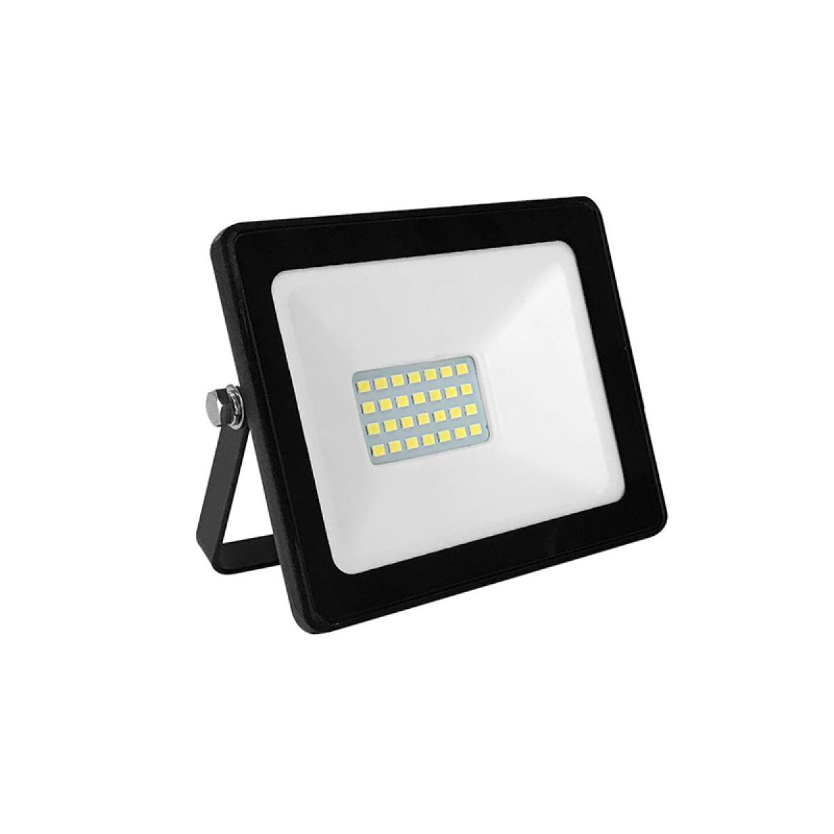 ACA BLACK LED SMD FLOOD LUMINAIRE IP66 20W 4000K 1700Lm 230V RA80