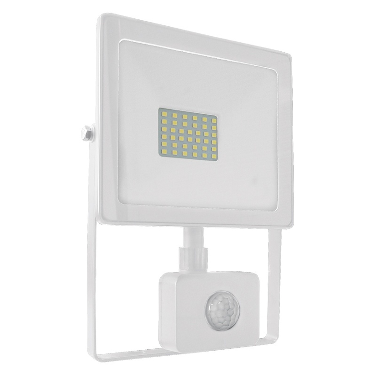 ACA WHITE SENSOR LED SMD FLOOD LUMINAIRE IP66 30W 3000K 2400Lm 230V RA80