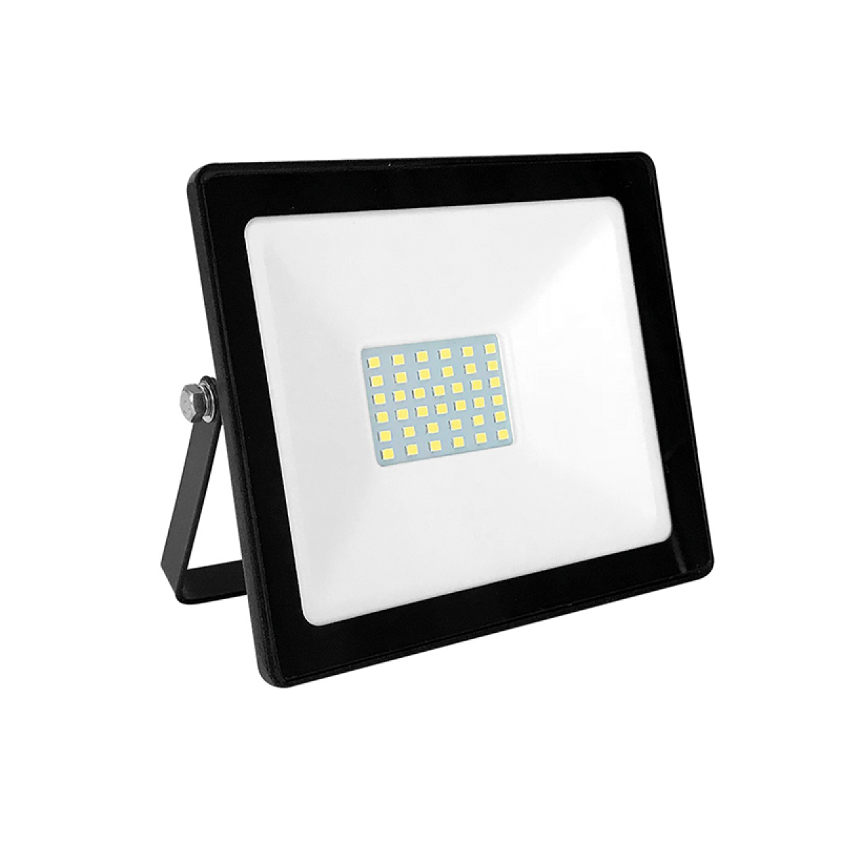 ACA BLACK LED SMD FLOOD LUMINAIRE IP66 30W 4000K 2550Lm 230V RA80