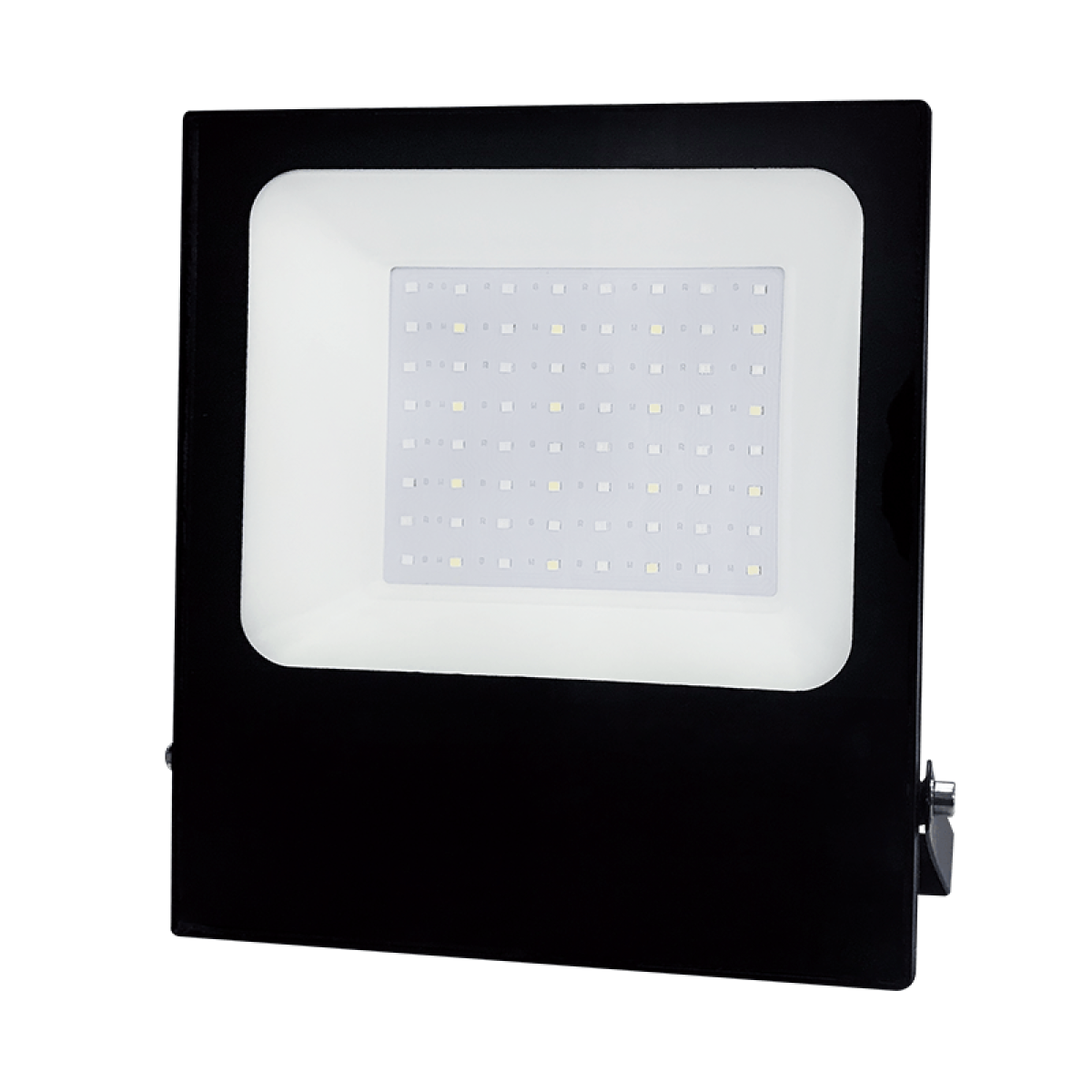 ACA BLACK LED SMD FLOOD LUMINAIRE IP66 50W RGBW 230V