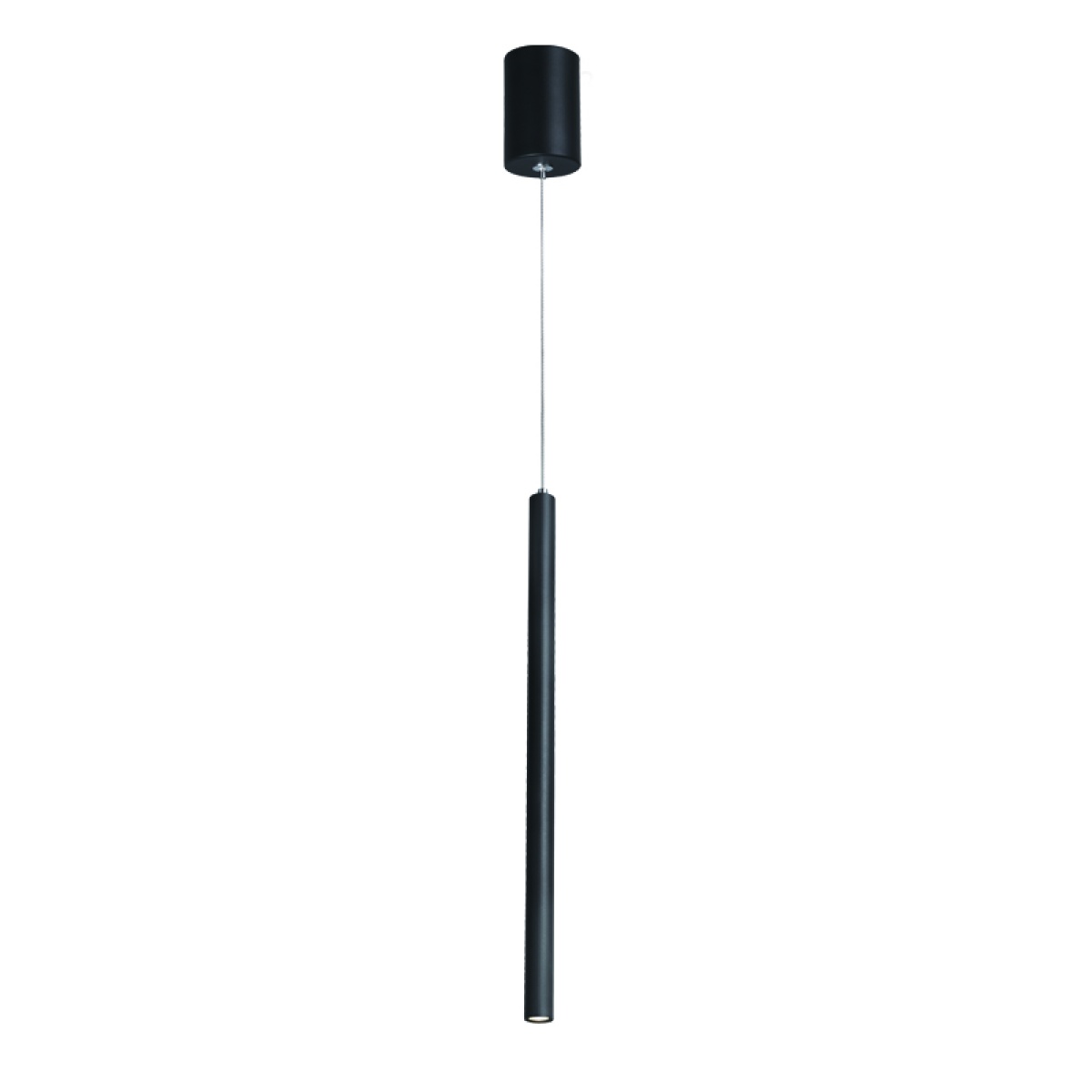 ACA ΚΡΕΜΑΣΤΟ Φ/Σ LED 5W 3000K 400LM FINO ΜΑΥΡΟ ΜΕΤ/ΚΟ IP20 D3XD5,3XH220CM
