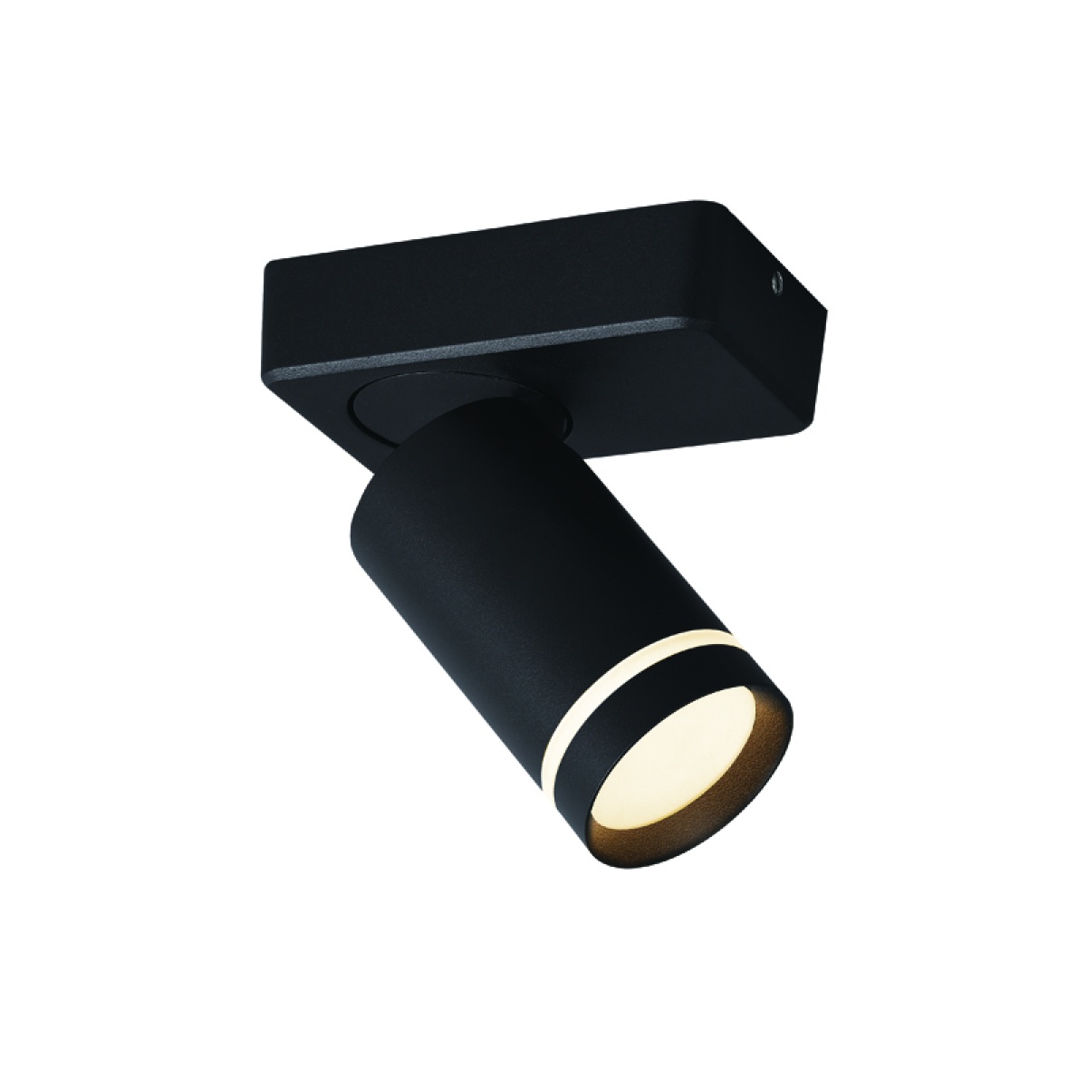 ACA ΕΠΙΤΟΙΧΟ Φ/Σ 1XGU10 DIVINO ΜΑΥΡΟ ΑΛΟΥΜΙΝΙΟ IP20 12X7X13,5CM