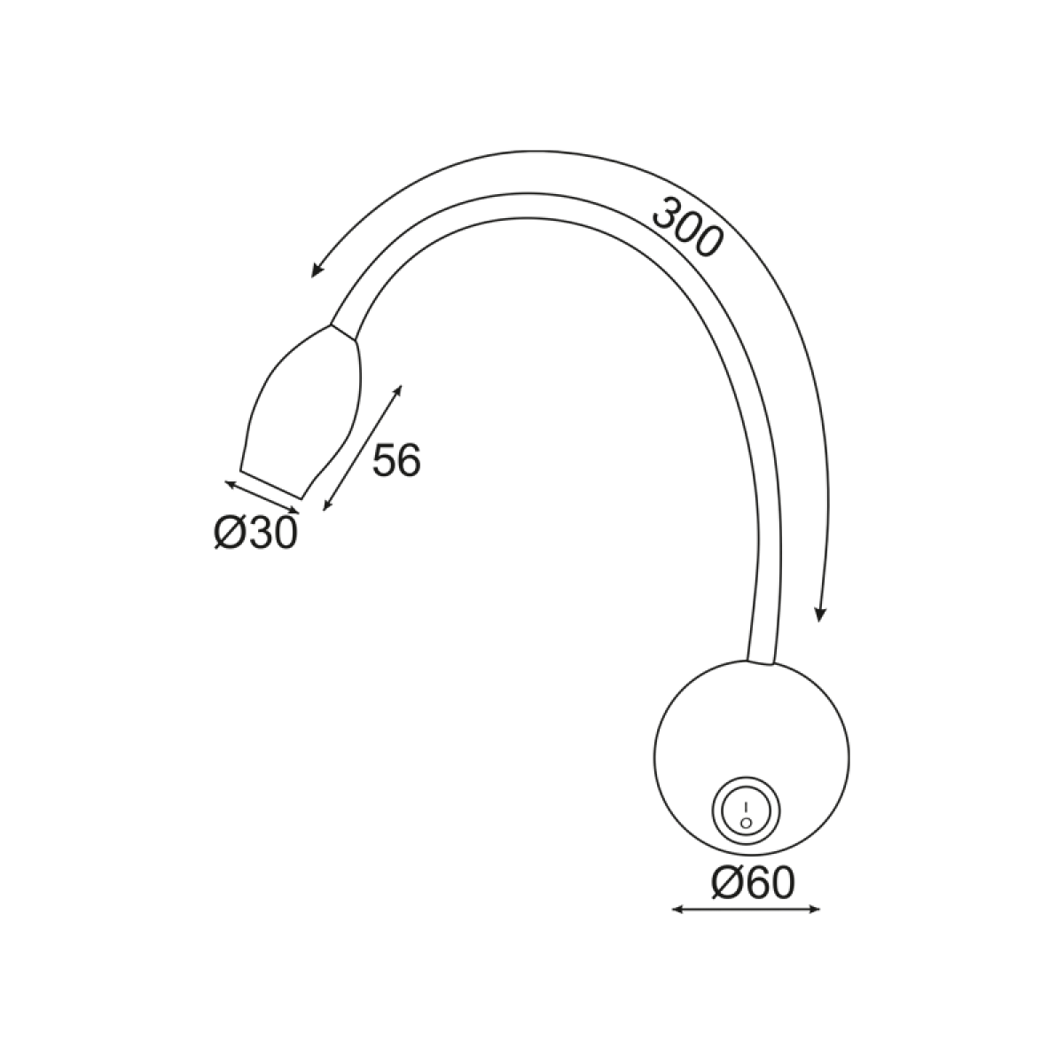 ACA ΕΠΙΤΟΙΧΟ ΣΠΟΤ ΣΠΙΡΑΛ LED 3W ΜΑΤ ΛΕΥΚΟ 50° 210Lm 4.000Κ 230V SWAN - Image 2