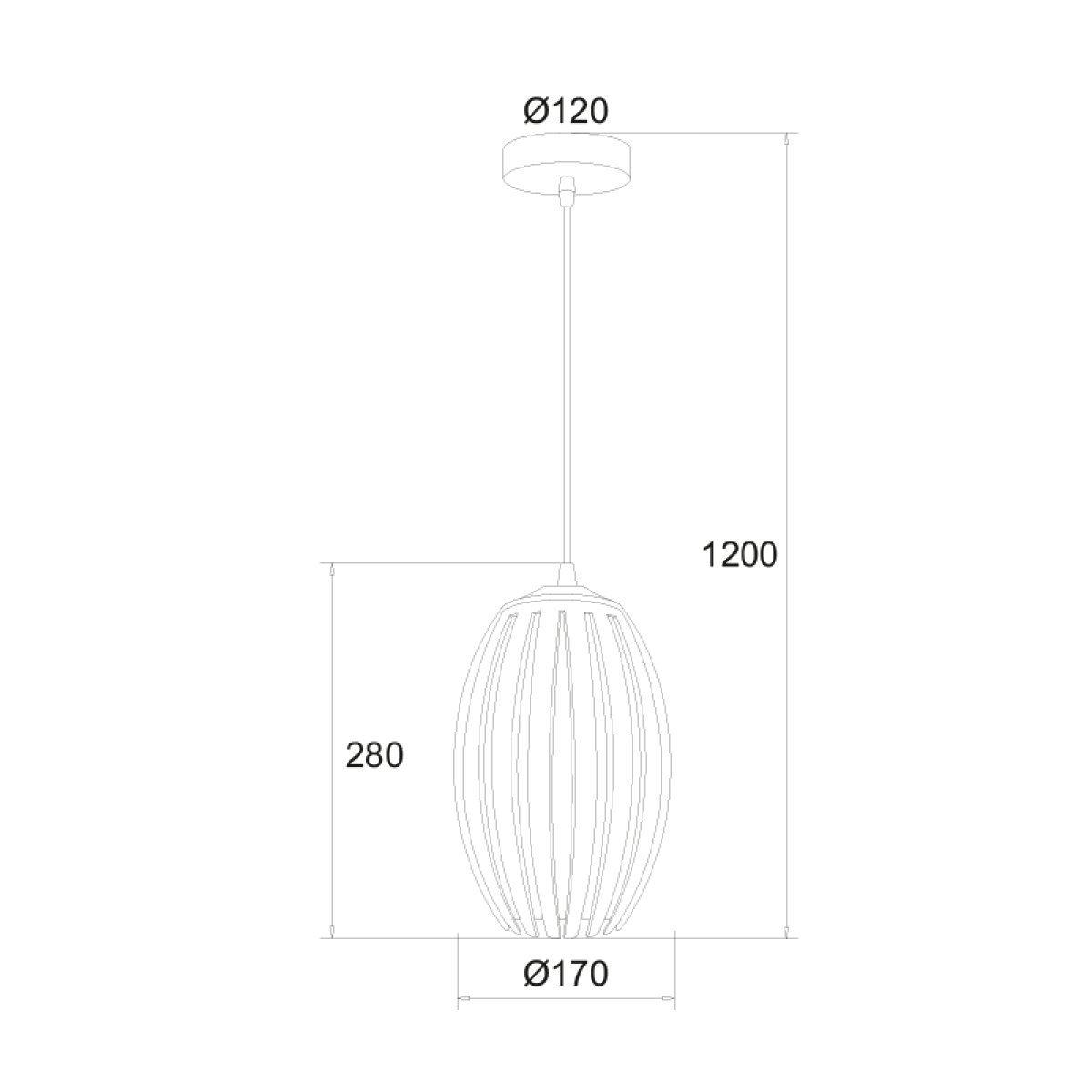 ACA ΚΡΕΜΑΣΤΟ ΑΚΡΥΛΙΚΟ ΔΙΑΦΑΝΟ 1Χ40W Ε27 17x H28cm HOMO - Image 2