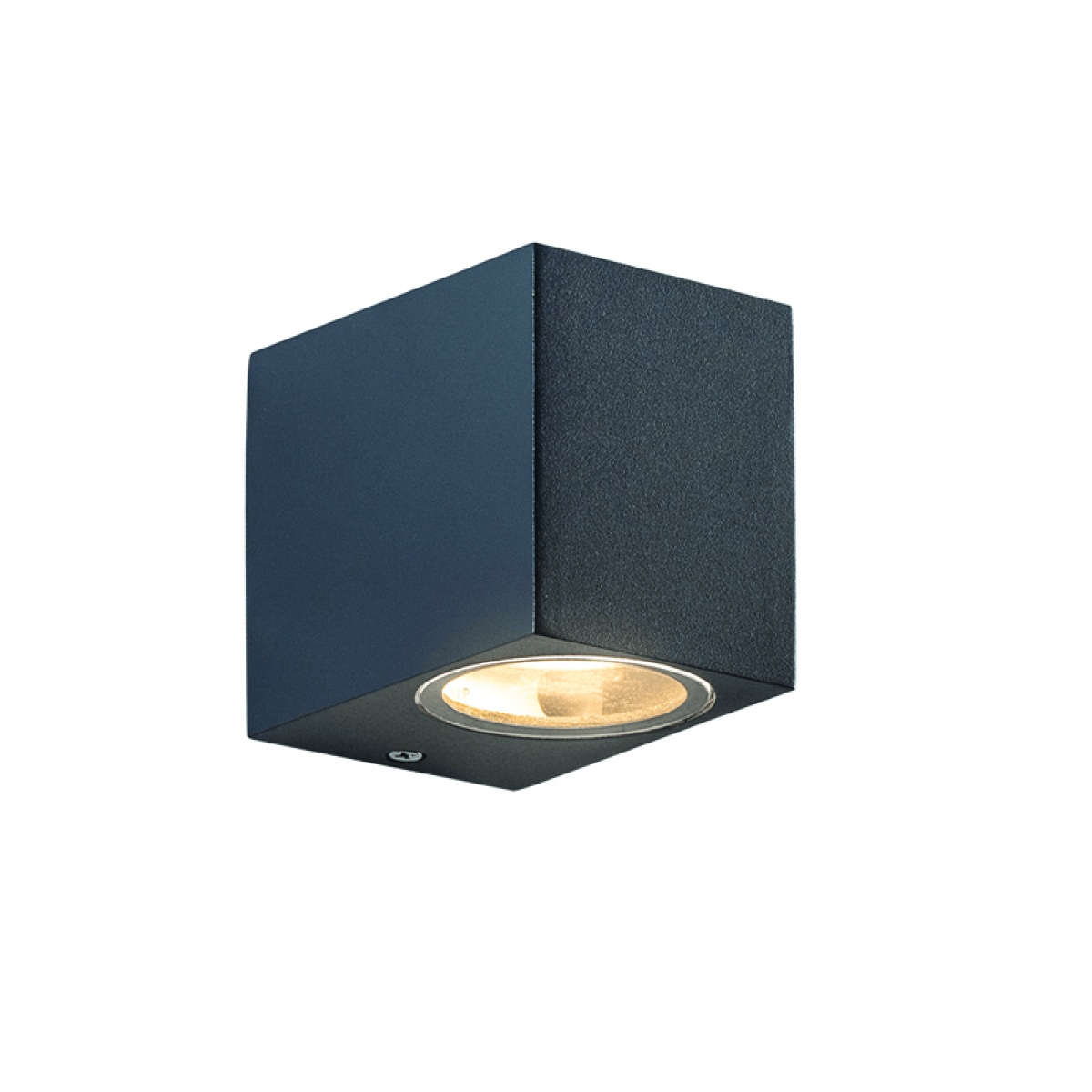 ACA GU10 WALL LUMINAIRE  PLASTIC 230V AC DARK GREY IP65 MAX 3W LED
