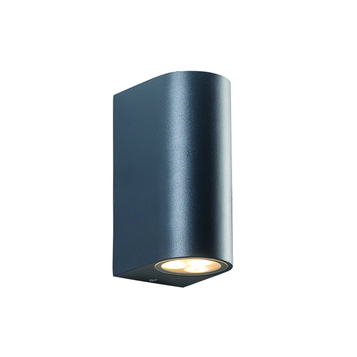 ACA GU10 WALL LUMINAIRE PLASTIC 230V AC DARK GREY IP65 MAX.2X3W LED