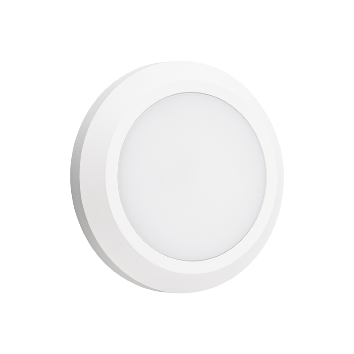 ACA LED WALL ROUND LUMINAIRE WHITE 230V AC IP65 4W 3000K 310LM RA80
