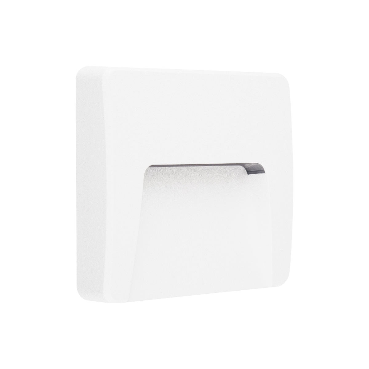 ACA LED WALL SQUARE LUMINAIRE WHITE 230V AC IP65 3W 3000K 200LM RA80