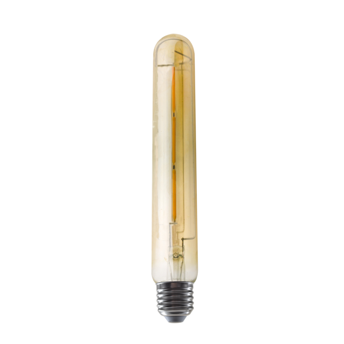 ACA LED FILAMENT E27 DIM T30 AMBER 185mm 4W 2700K 230V AC  480LM RA80
