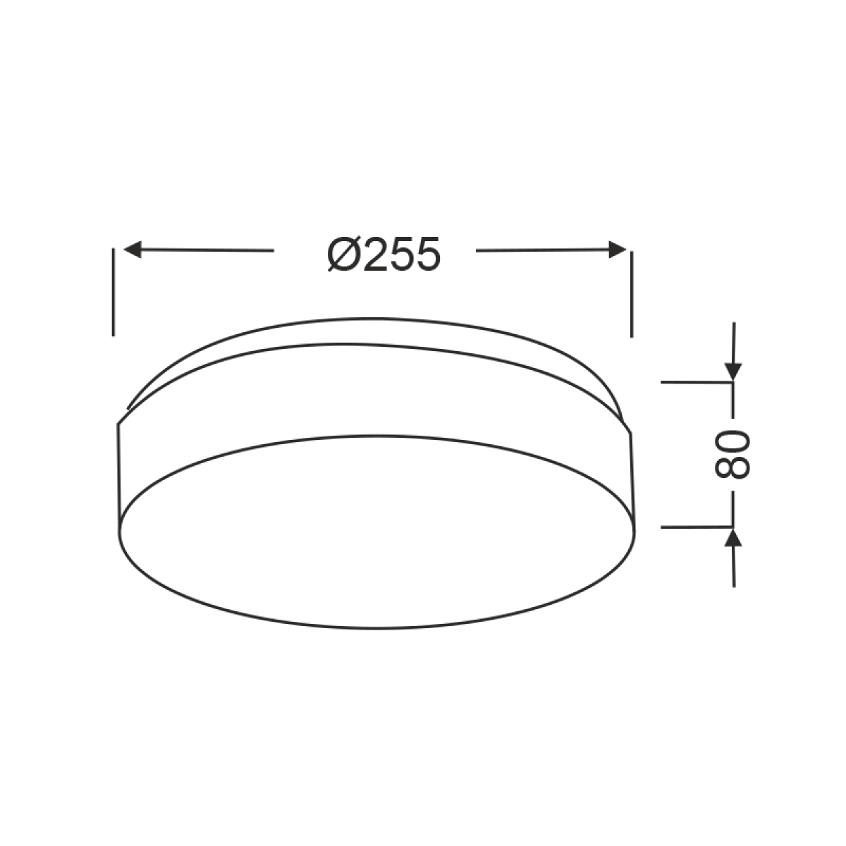 ACA ΠΛΑΦΟΝΙΕΡΑ ΛΕΥΚΟ ΓΥΑΛΙ 2x40W Φ25 PARFAIT - Image 2