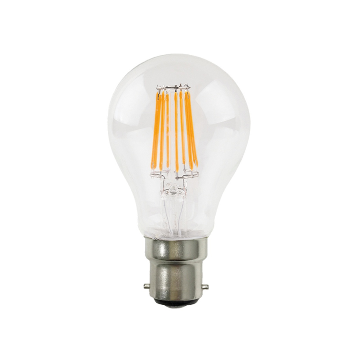 ACA B22 A60 8W 4000K 230V AC 903LM LED COG