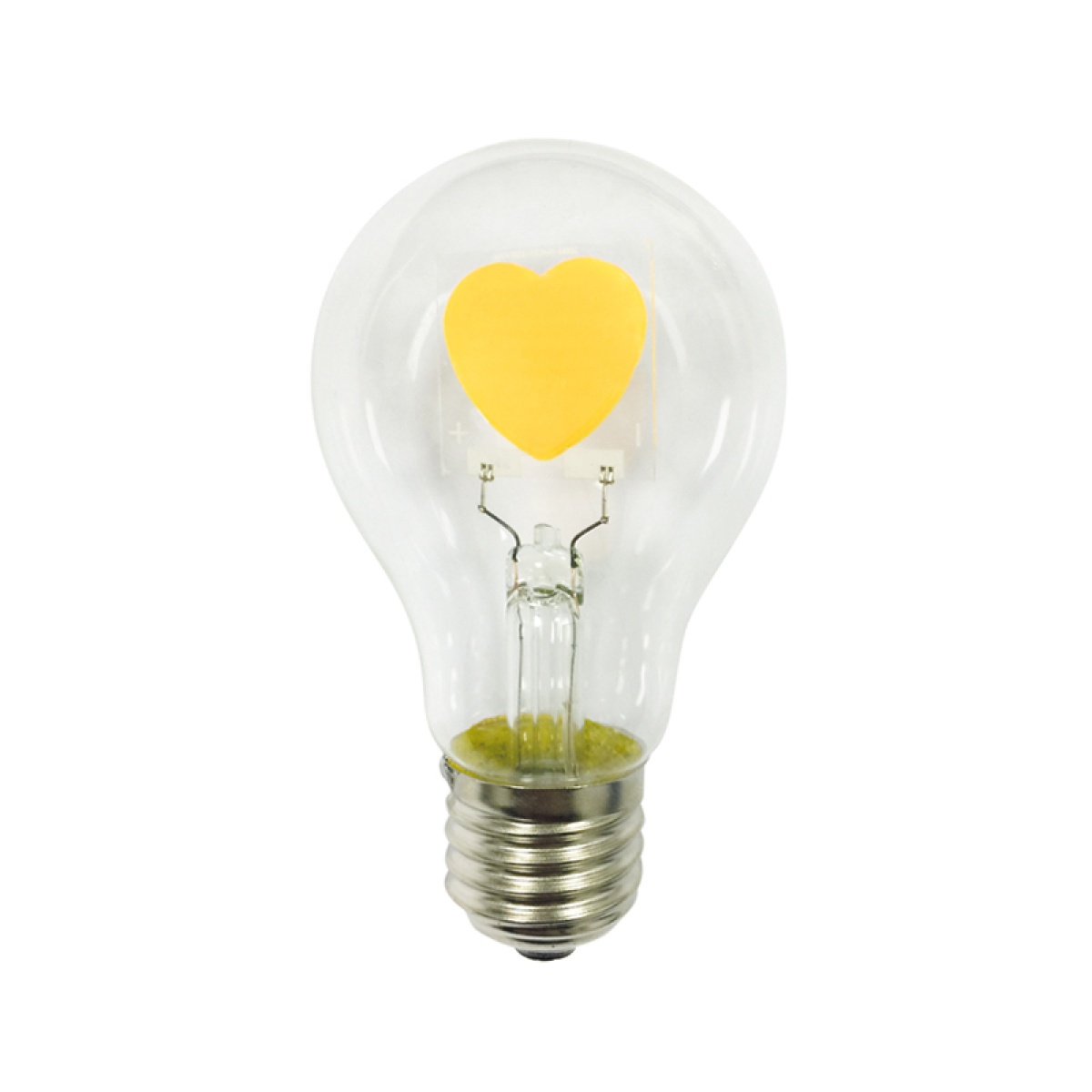 ACA E27 A60 HEART 2W 2700K 230V AC 200LM LED COG