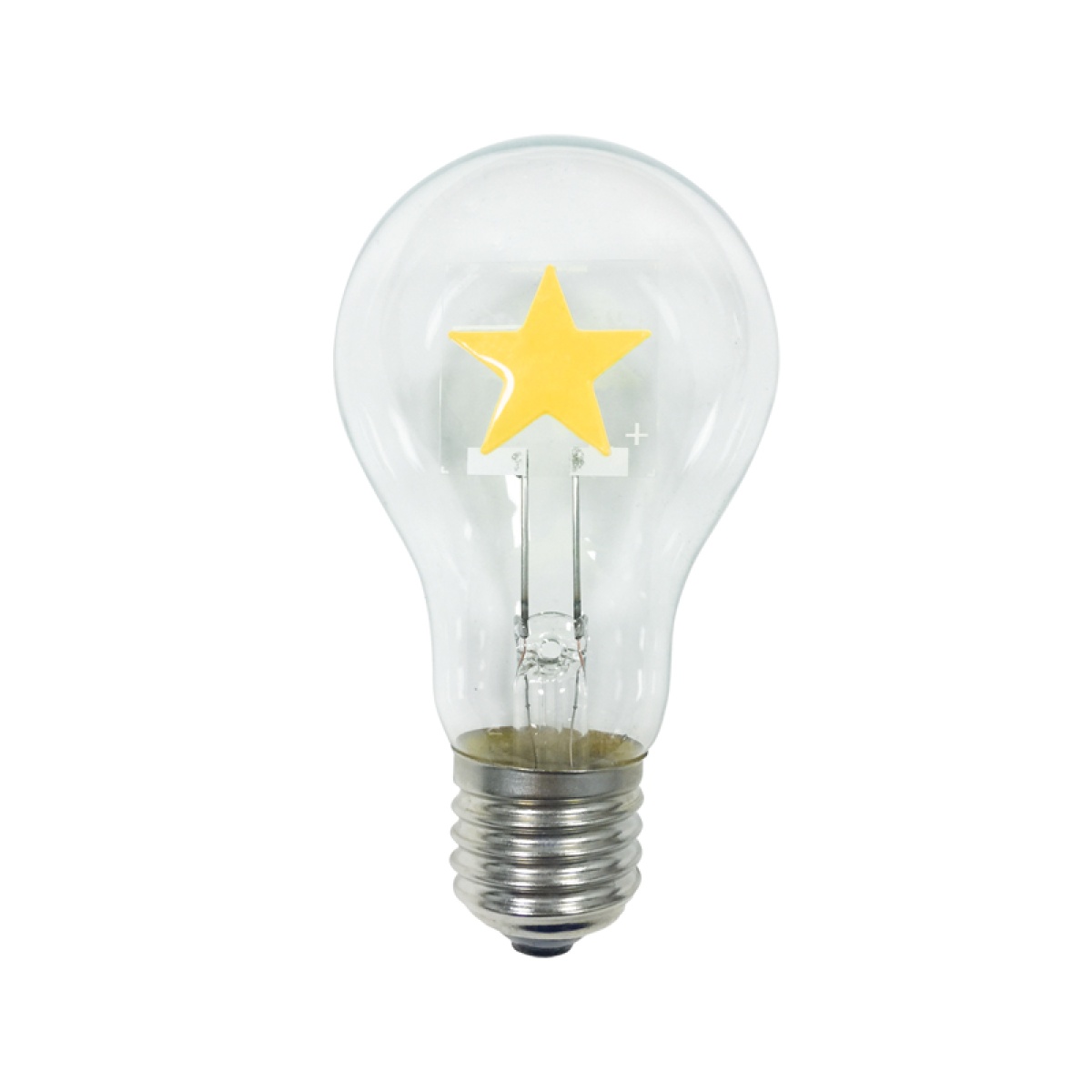 ACA E27 A60 STAR 2W 2700K 230V AC 200LM LED COG